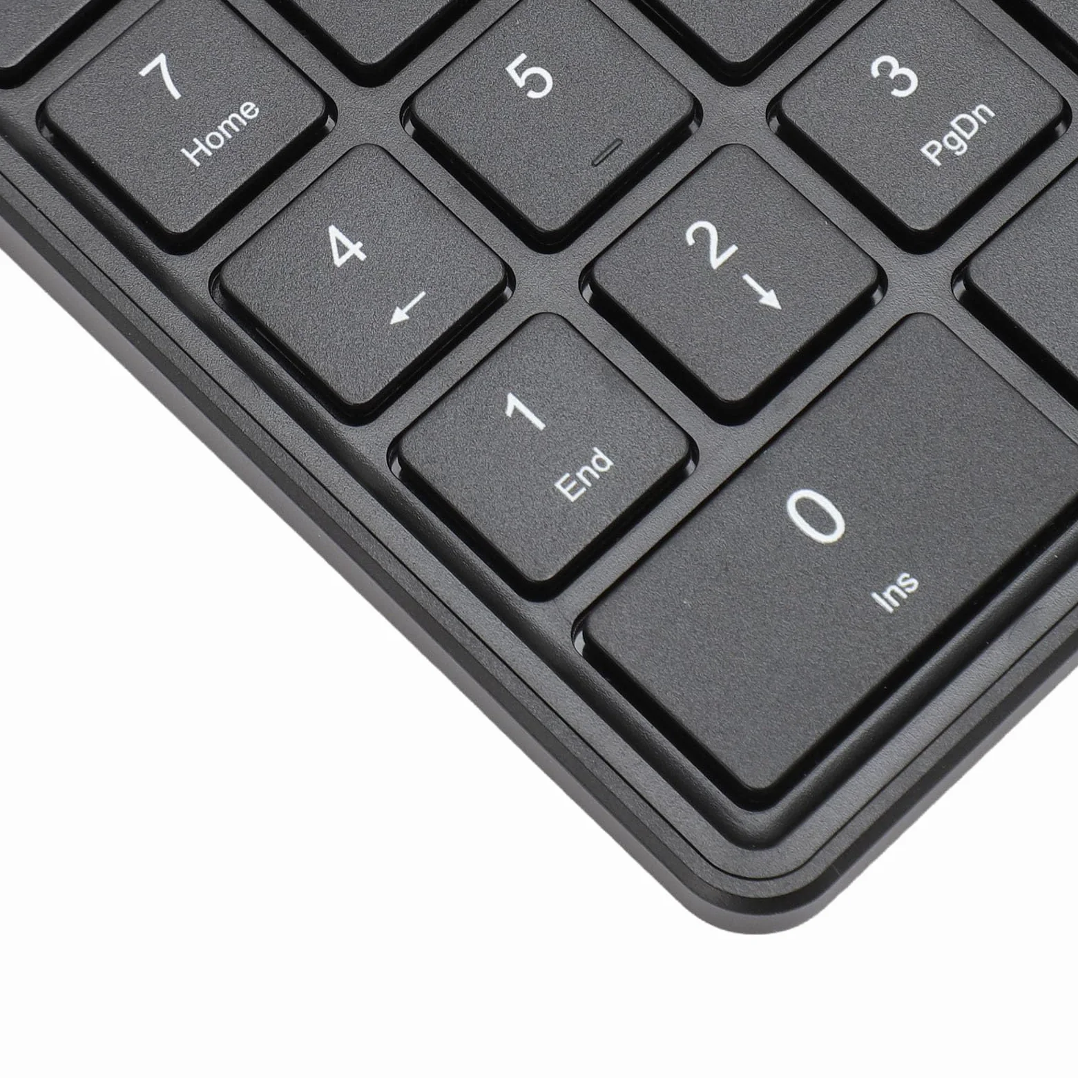 XUMIUZIY Tastierino Numerico, 22 Tasti modalità Doppia Bluetooth 4.2 Tastierino Numerico Wireless con Touchpad, Tastiera Numerica Esterna Sottile per PC Desktop Portatile (BLACK)