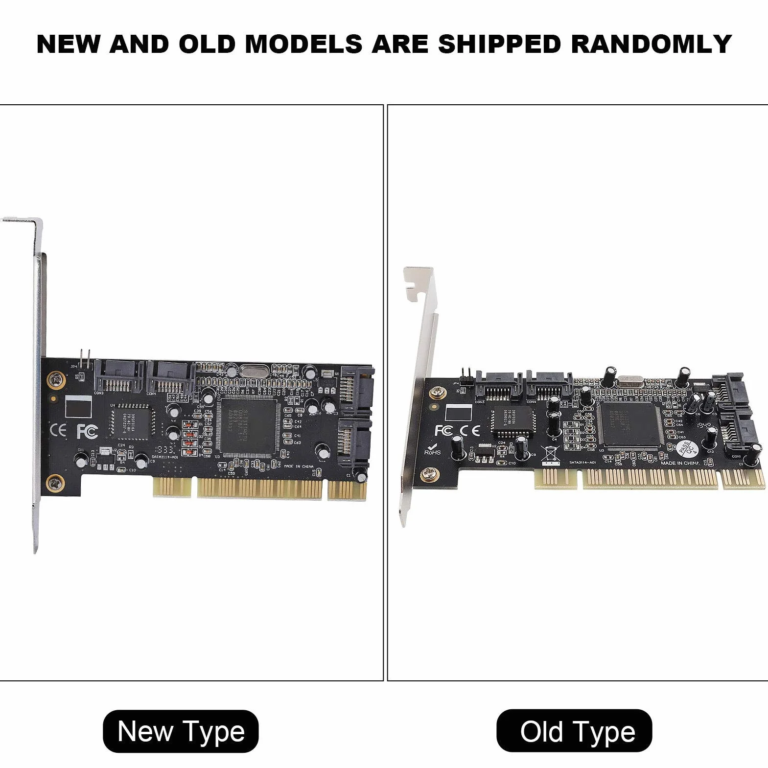 Controller Raid, Chipset PCI Sil3114 a 4 Porte SATA Interne 1 5 Pin PCI-to-SATA Scheda Raid Adattatore Gbps Chipset Scheda Raid con Dischi Rigidi di Supporto