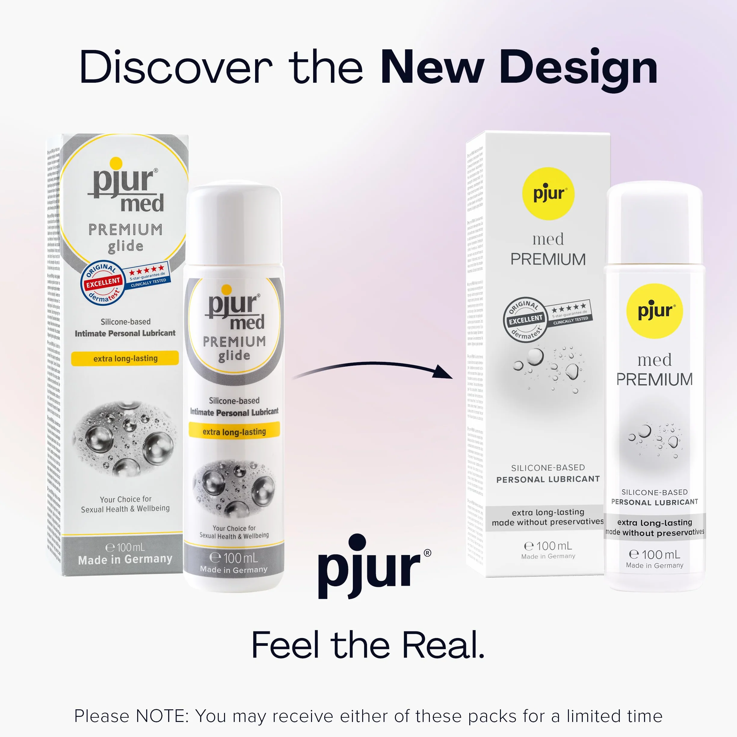 Pjur Med Premium (100ml) - Żel lubrykacyjny na bazie silikonu dla skóry wrażliwej i alergików