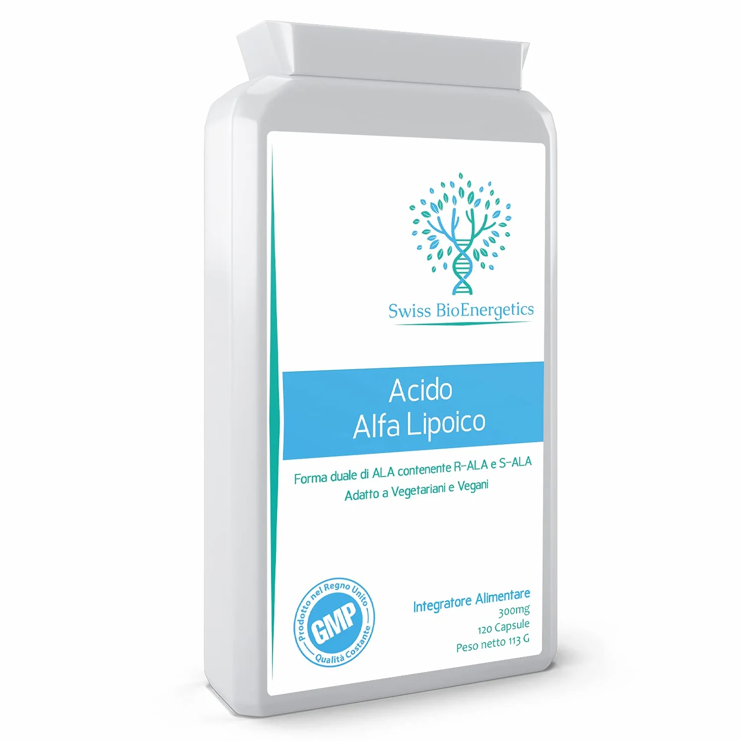 Acido alfa lipoico 300 mg 120 capsule ALA R-ALA S-ALA