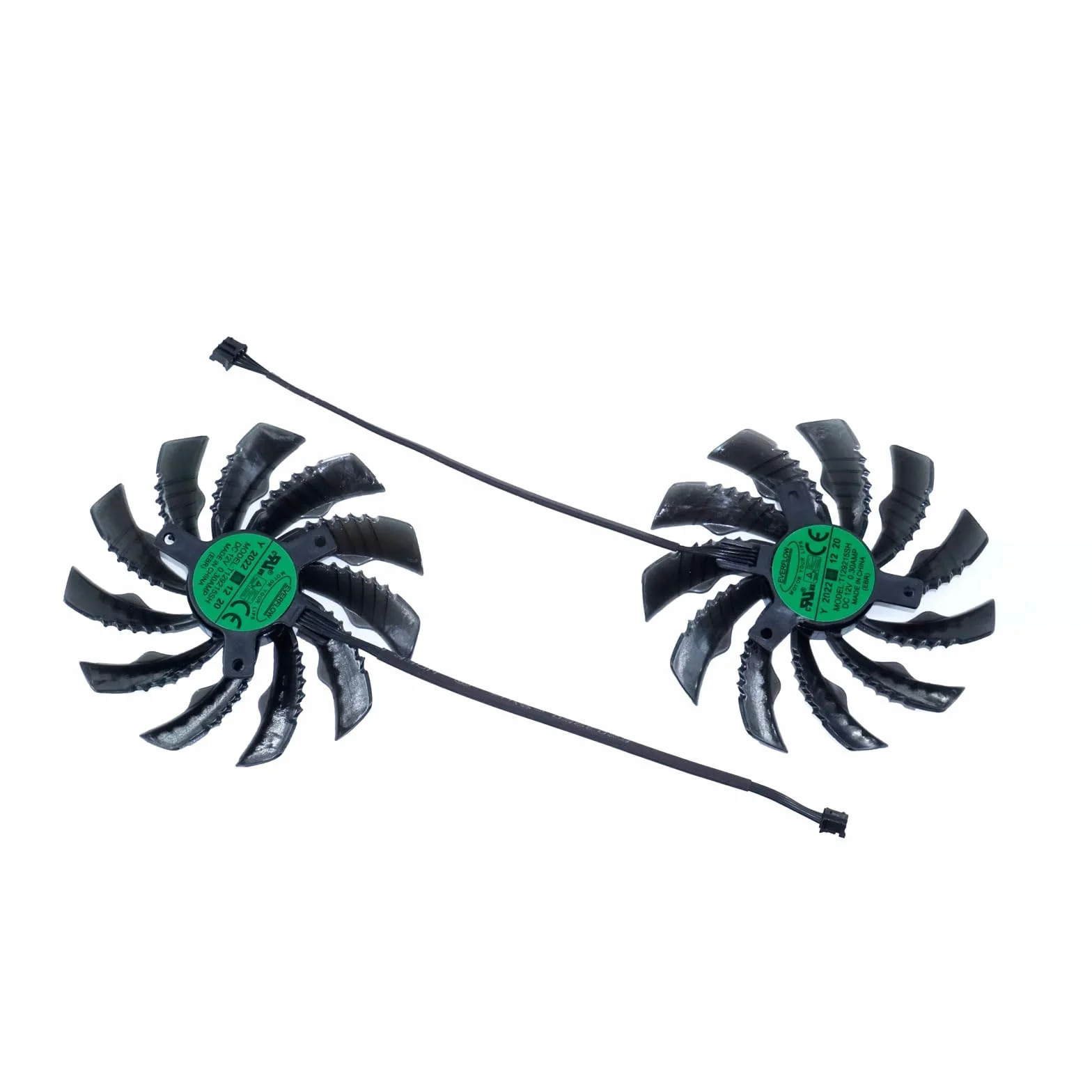 95 mm T129215SH /PLD10010S12H - Ventola per scheda grafica, compatibile con Gigabyte RTX 3050 3060 3060 Ti EAGLE OC