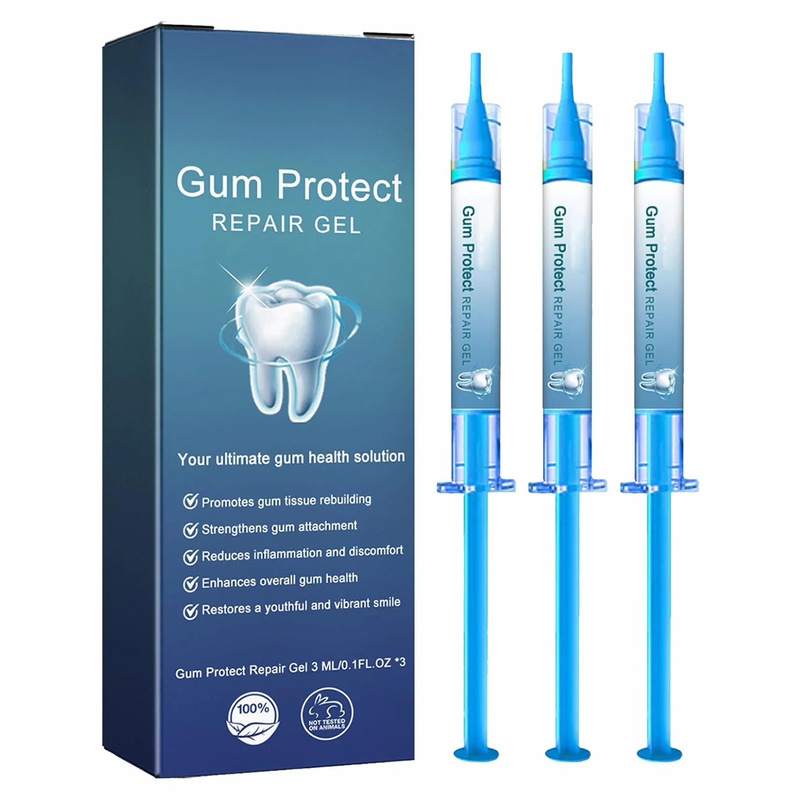 Dentizen Gel Terapia Gengivale Riparazione Gomma Penna Sbiancante