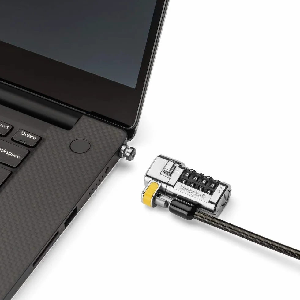 Kensington Lucchetto con combinazione ClickSafe 3-in-1 - Adatto a tutti i dispositivi con slot T-Bar standard, nano o Wedge, Lucchetto per laptop Dell, HP, Acer (K68105EU)
