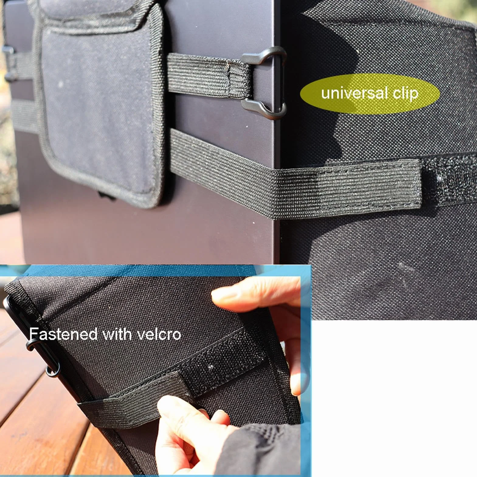 Parasole per computer portatile, pieghevole, resistente al calore, 600D Oxford, copertura antiriflesso per computer da 13 a 16 pollici, per lavoro all'aperto, campeggio, viaggi, giardino, picnic