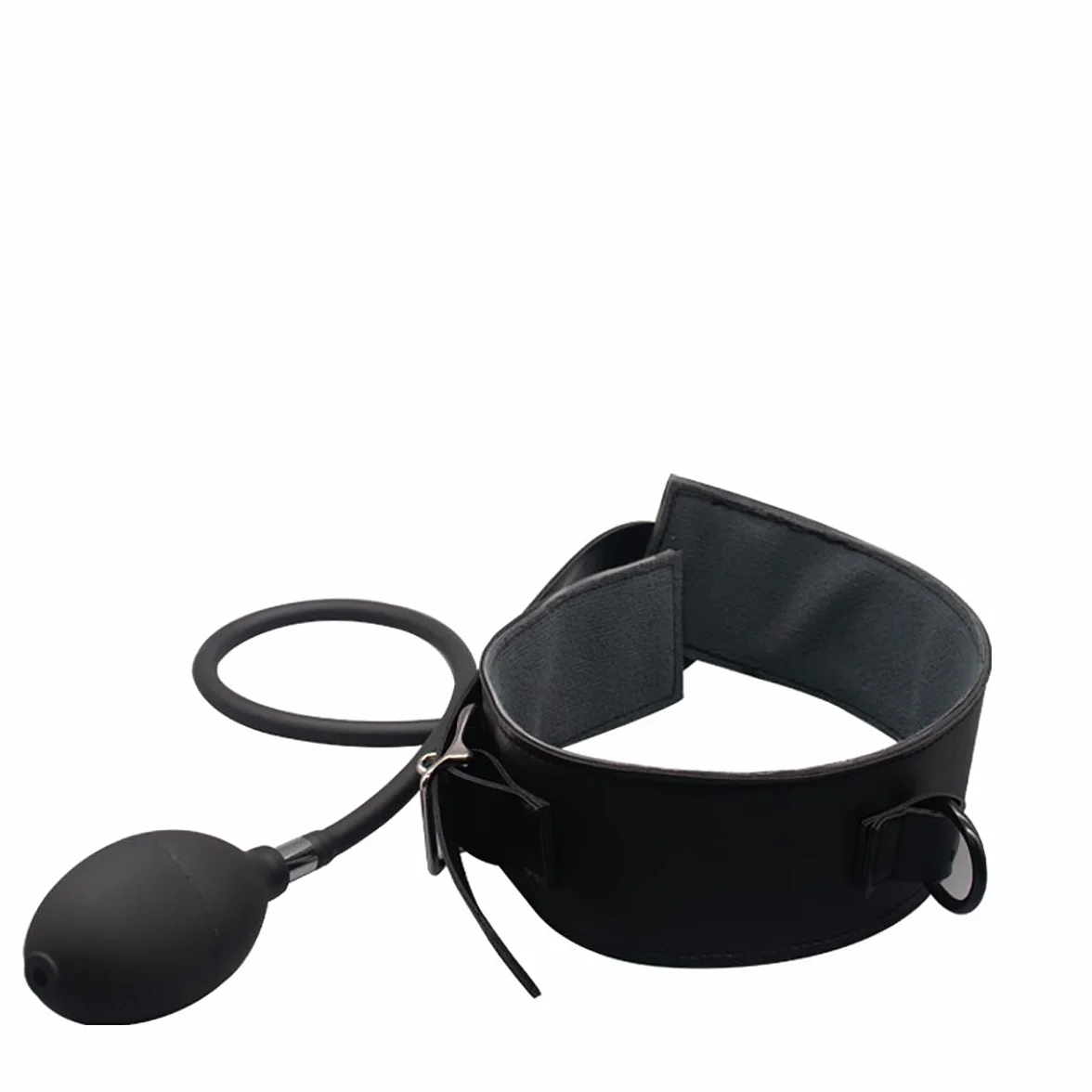 Collare Gonfiabile Divertente per BDSM – Giocattolo di Costrizione Regolabile per Adulti