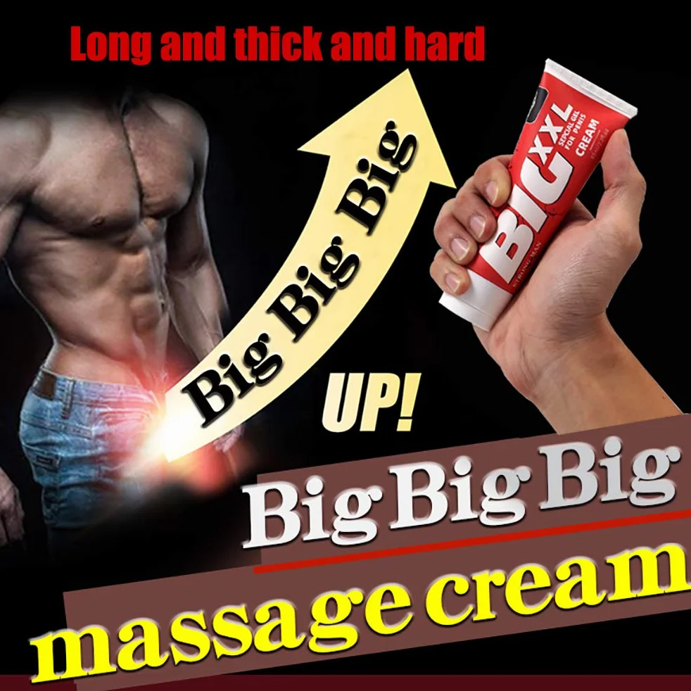 Crema per l'ingrandimento del pene XXL 50ml per uomo