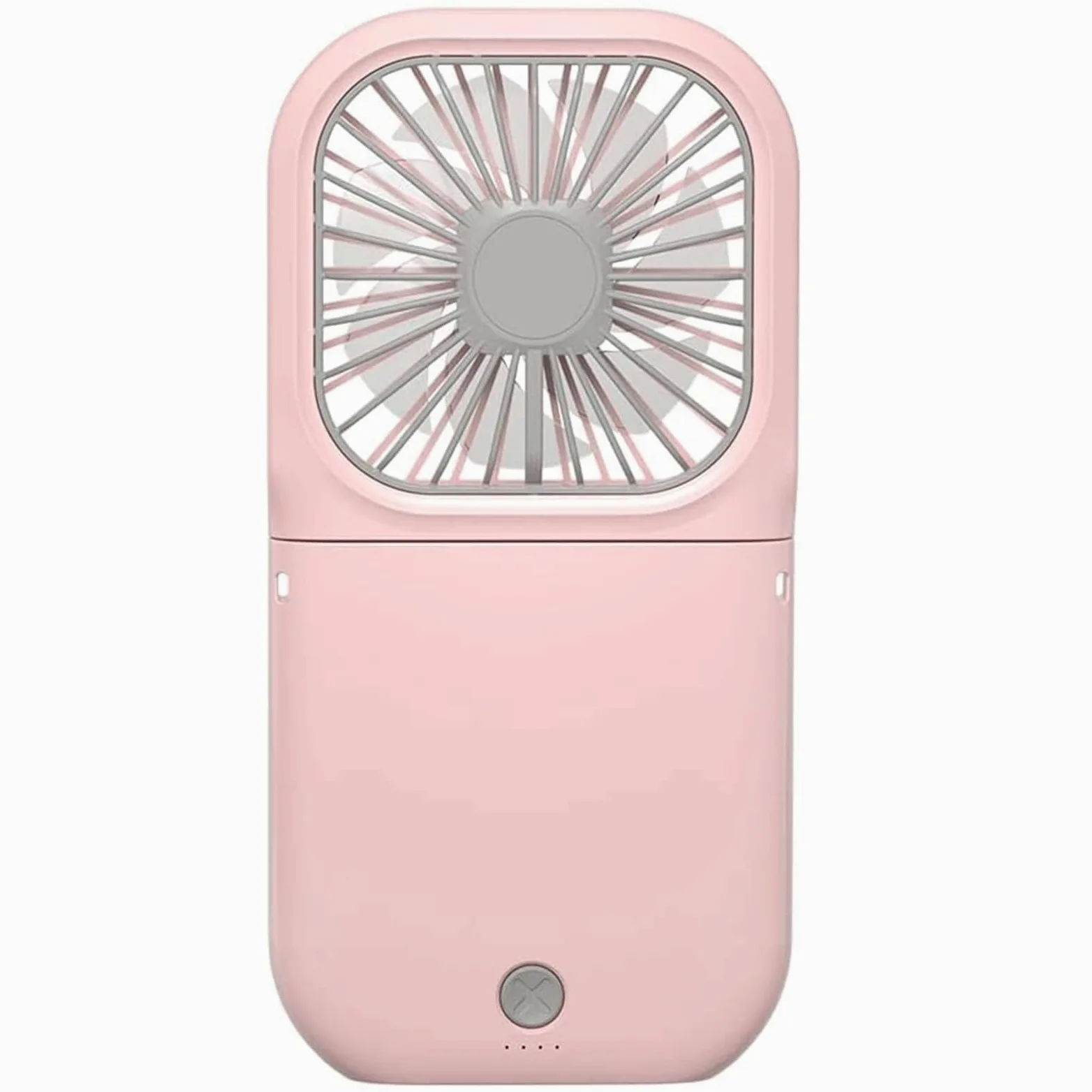 Mini Ventilatore con 3 impostazioni di velocità, Mini Ventilatore Portatile con Regolazione Pieghevole a 180°, Ventilatore Personale da Appendere al Collo, Supporto Mobile Silenzioso