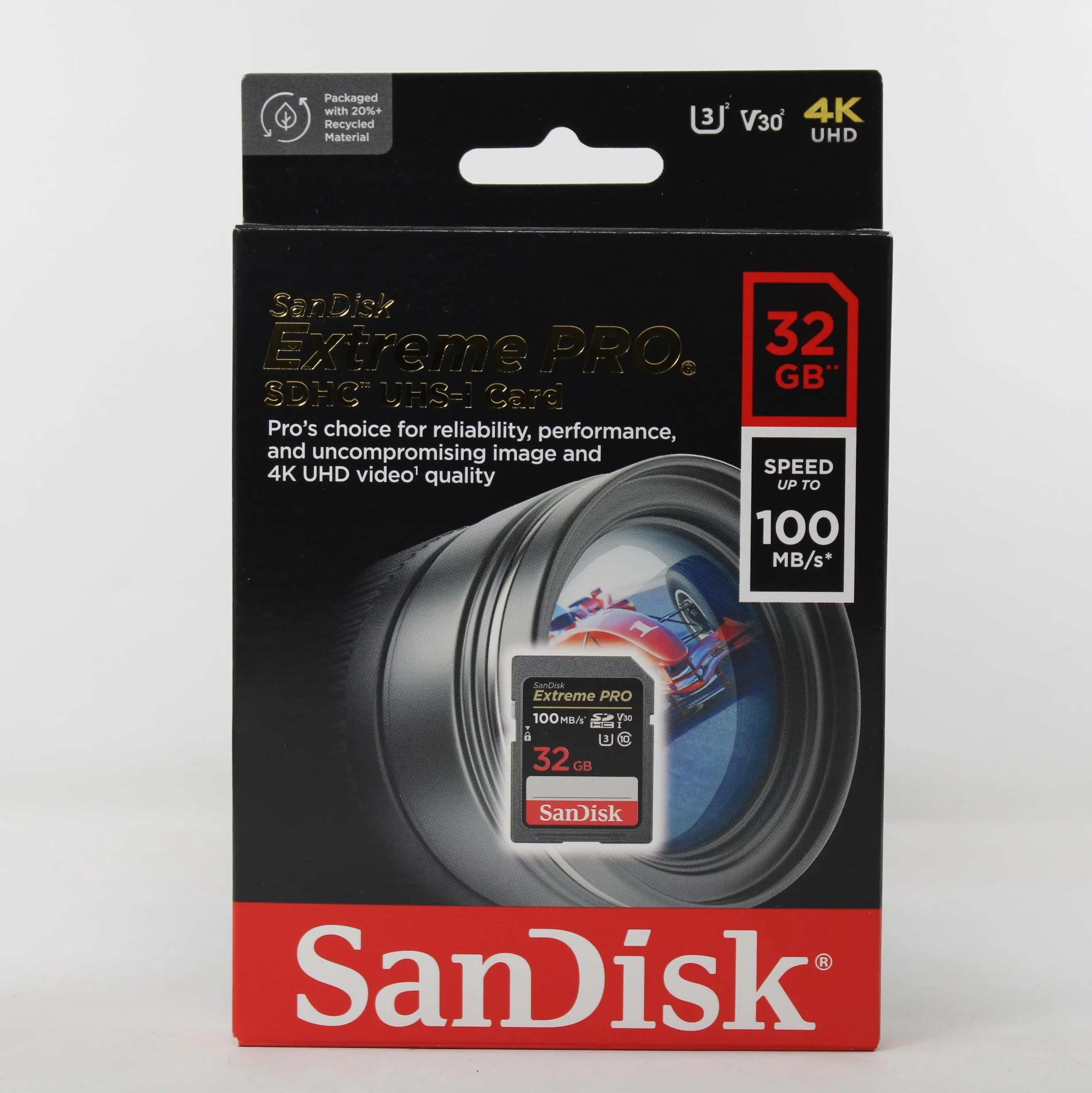 SanDisk Extreme PRO, Scheda di memoria da 32 GB SDHC fino a 95 MB / s, UHS-1, Classe 10, U3, V30