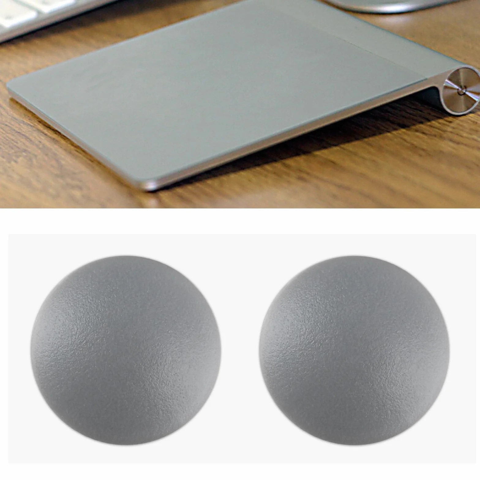 2 piedini in gomma per computer, compatibili con Apple Magic Trackpad A1339
