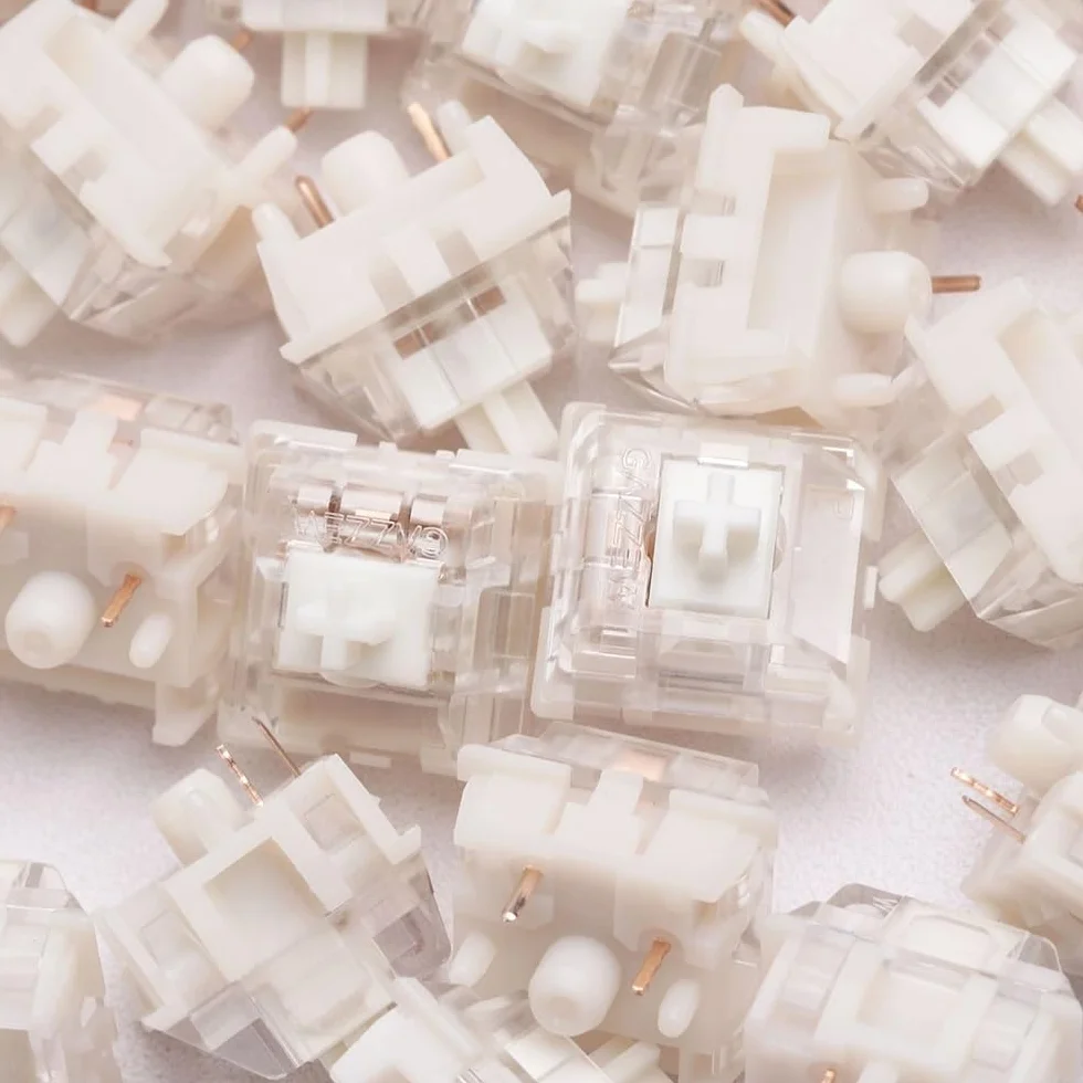 GAZZEW U4 RGB V2 Switch, Tastiera Meccanica Silenziosa Prelubrificata Con Interruttore Tattile(110PCS)
