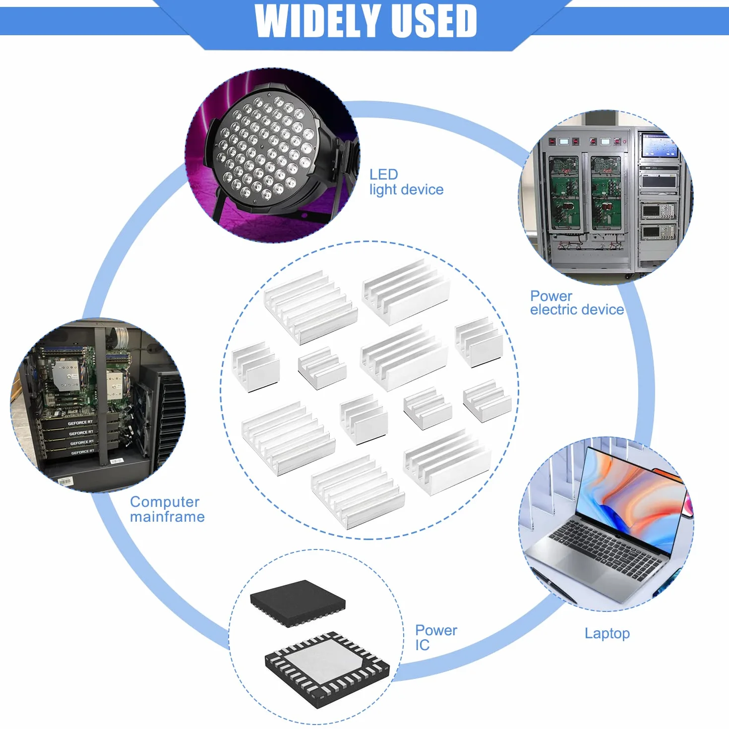 VooGenzek 40 Pezzi Dissipatori Di Calore Per Raspberry Pi 4 Modello B, Aletta di Raffreddamento in Alluminio con Nastro Adesivo Conduttivo Termico, Per Il Raffreddamento Di Raspberry Pi, Argento