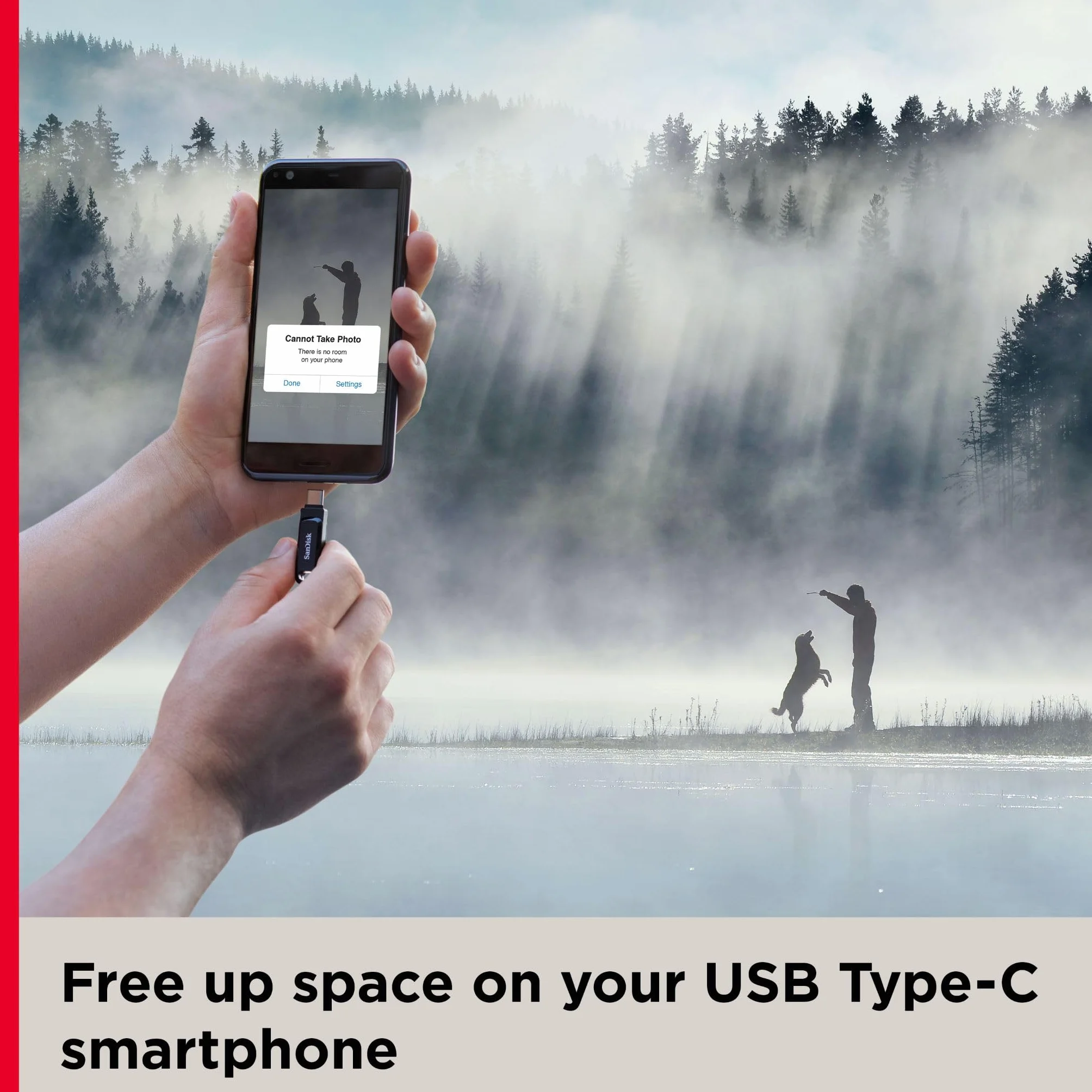 SanDisk Ultra Dual Drive Go 128GB Unità Flash USB Type-C Type A 400 MB/s Nero