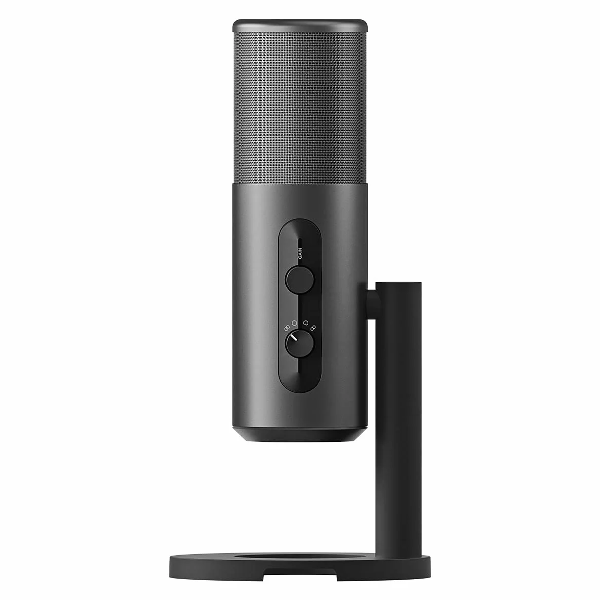 EPOS Microfono per PC B20 - Cavo da 2,9 m - Microfono USB C di Alta Qualità con Controlli Audio - Microfono Gaming Compatibile con PC, Mac e PS4/5 - Supporto Microfono Incluso, Gray
