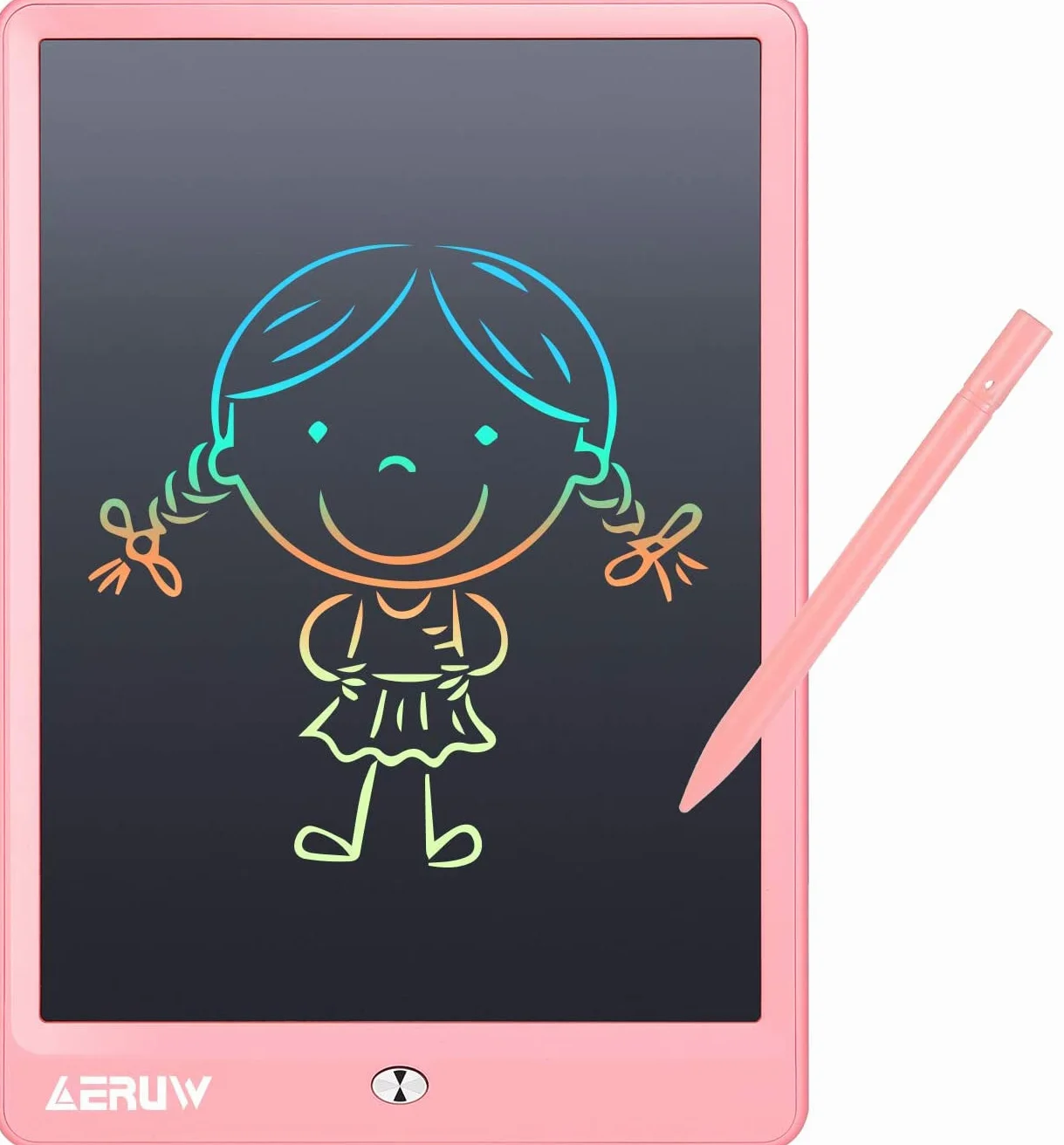 Tavoletta Grafica LCD Scrittura Colorato 10 Pollici Lavagna da Disegno Cancellabile Portatile Regalo Bambini
