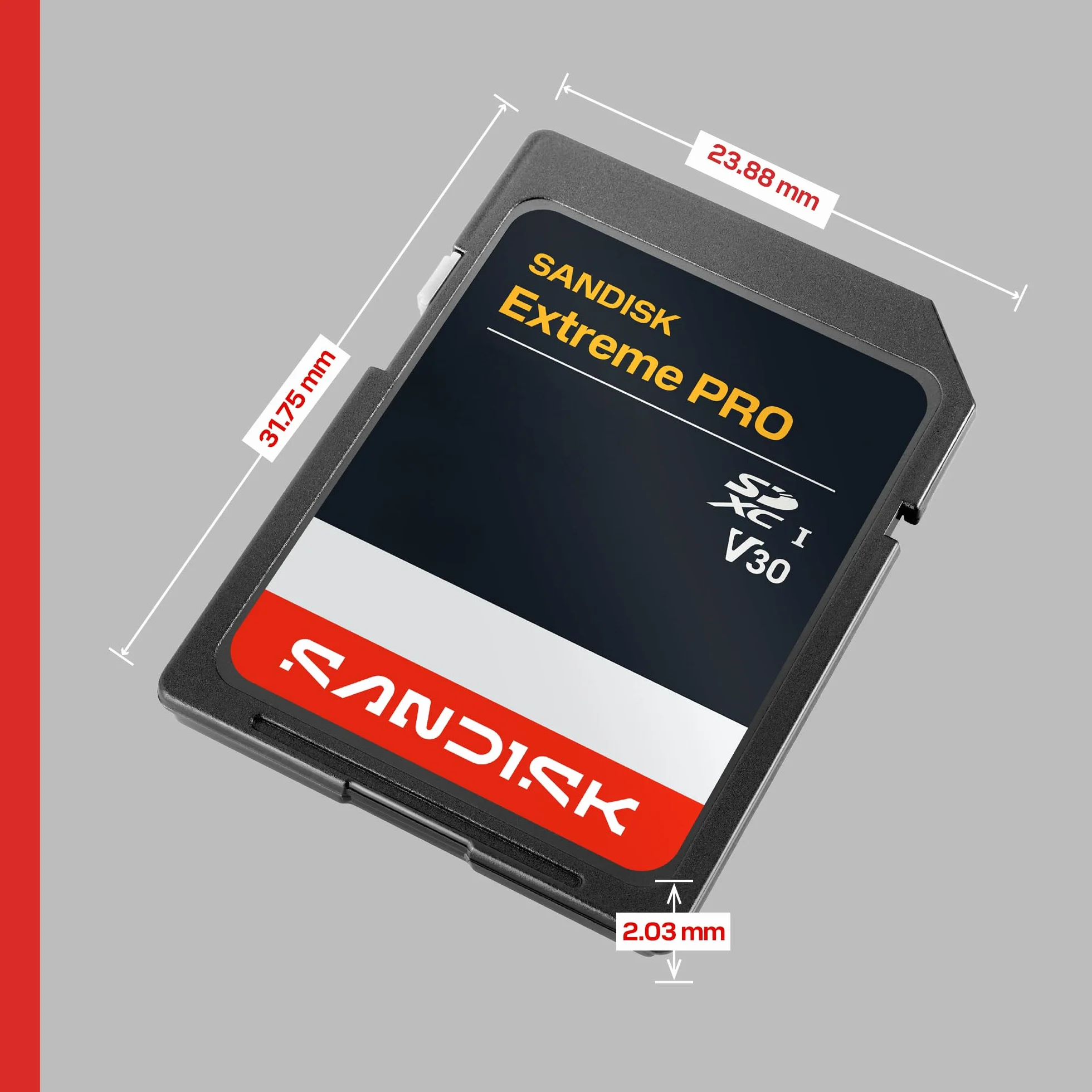 SANDISK Extreme PRO Scheda SD UHS-I da 128 GB (velocità di lettura fino a 250 MB/s e velocità di scrittura fino a 120 MB/s, video in 4K UHD, U3, V30) Memory Zone App