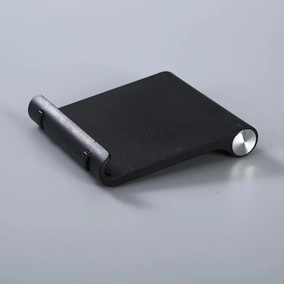 1pz Supporto Telefono Tablet Pieghevole, Supporto Creativo Portatile Desktop Regalo, Pieghevole Compatto Portatile, Stabile Adattamento Universale, Conveniente Pronto Per Regalo, Per Adulti, Perfetto