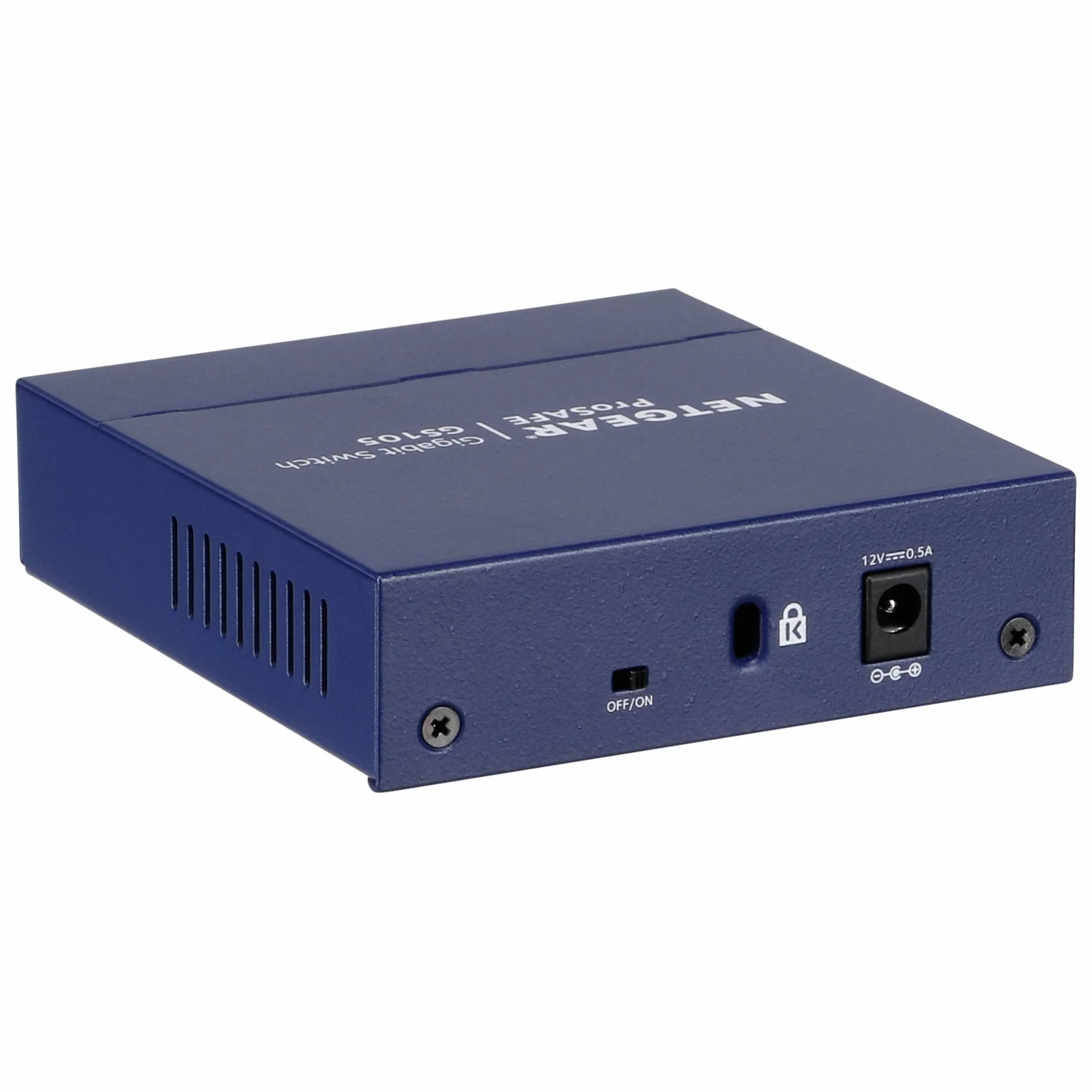 NETGEAR Switch Ethernet 5 porte Unmanaged (GS105GE), Switch Ethernet con opzioni di Montaggio Desktop o a parete e assistenza limitata a vita