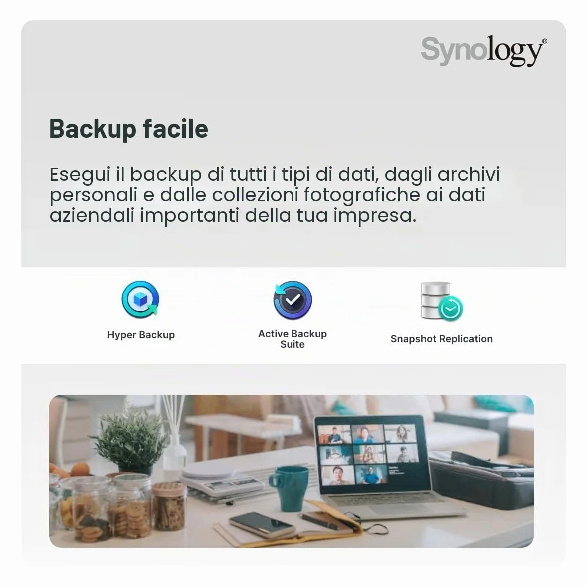 Synology DiskStation DS620slim 6-Bay NAS 2.5" SATA HDD/SSD 2x Gigabit LAN 2x USB 3.0 2GB RAM