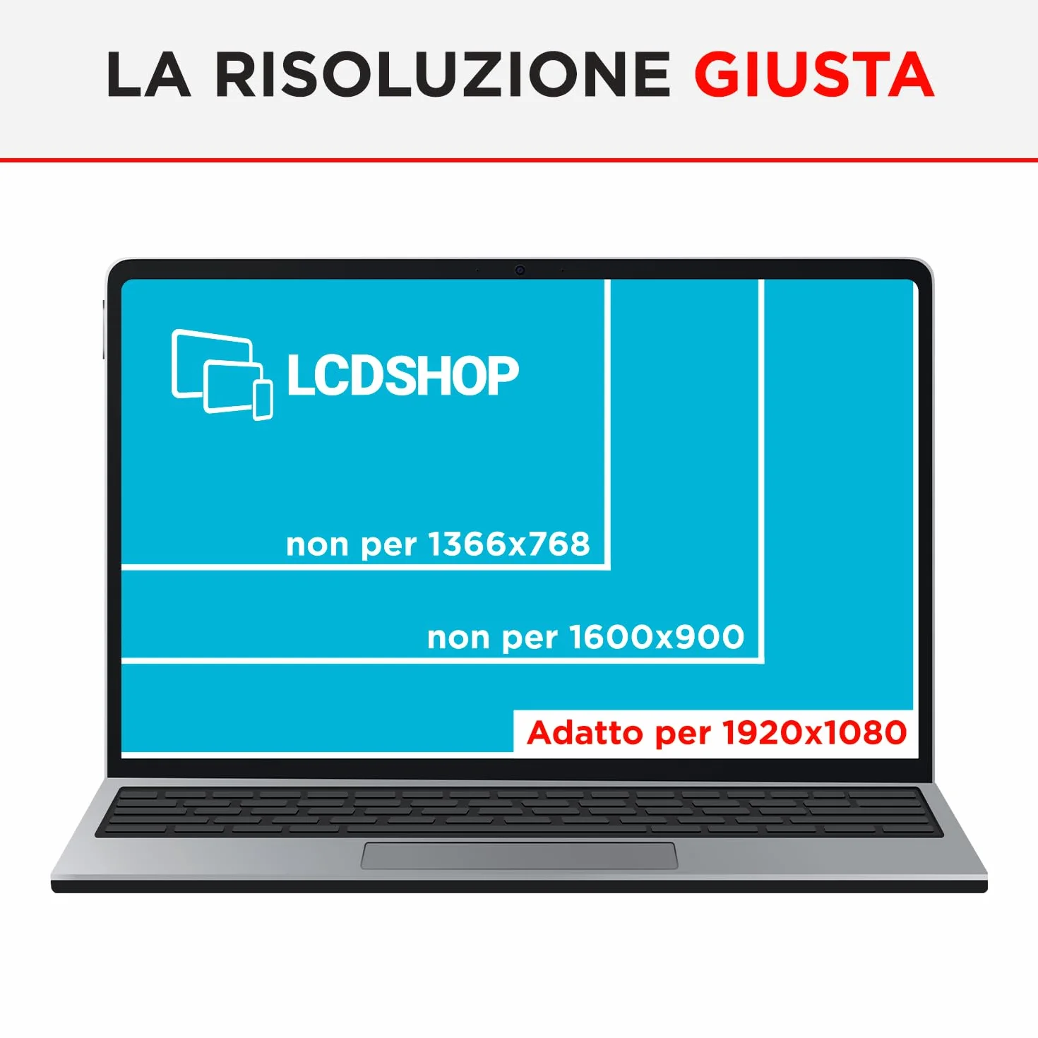 HiQ+ 15.6" Led Compatibile con NT156FHM-N61 V8.0 Full Hd IPS Display Schermo