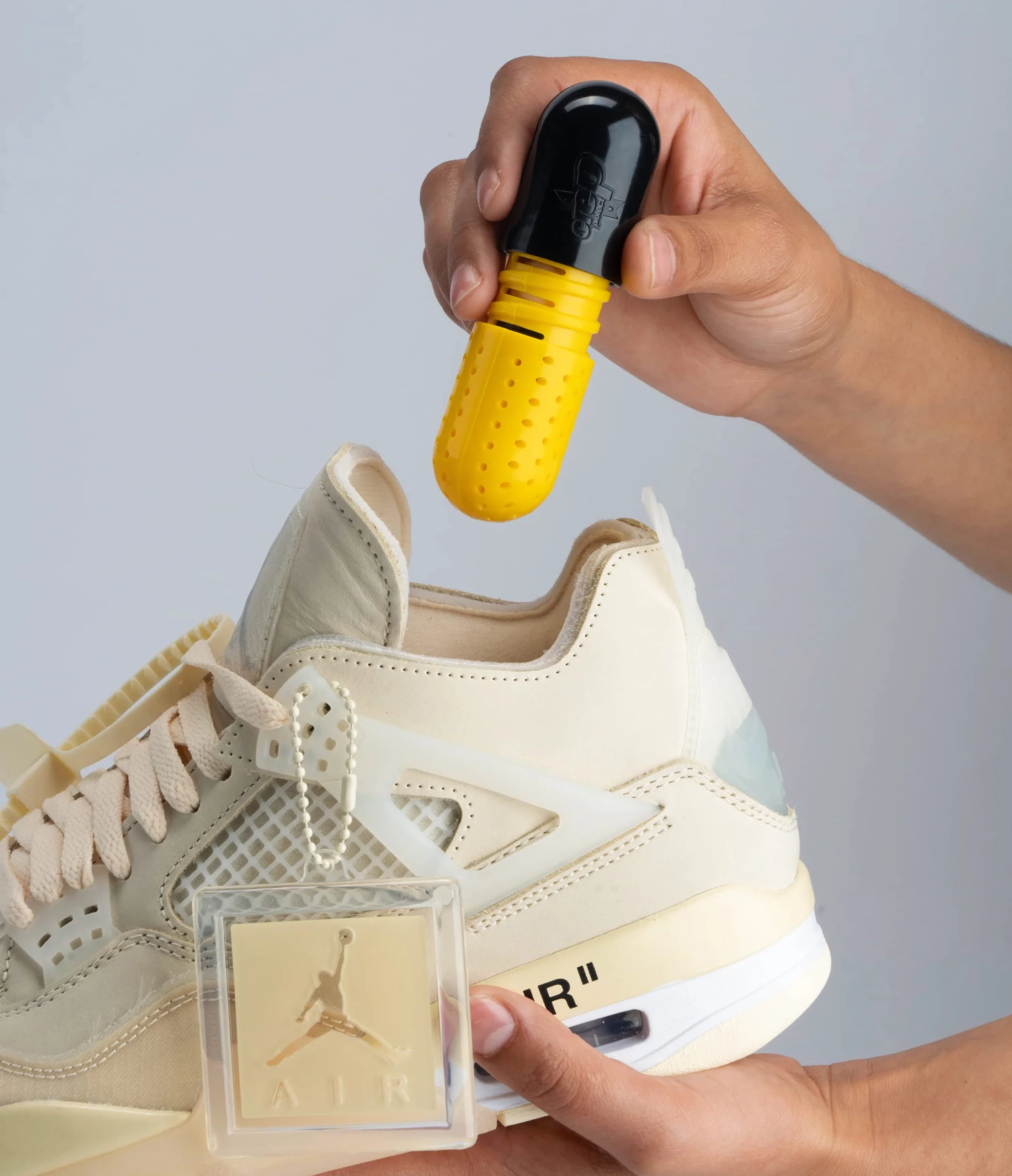 Crep Protect Pillola rinfrescante Deodorante per scarpe profumo cotone fresco confezione da 2