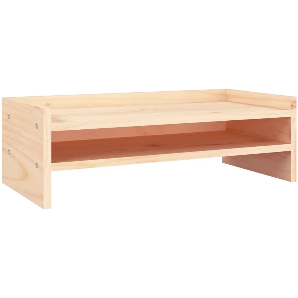 Supporto per monitor 50 x 24 x 16 cm in legno di pino solido 02_0004463