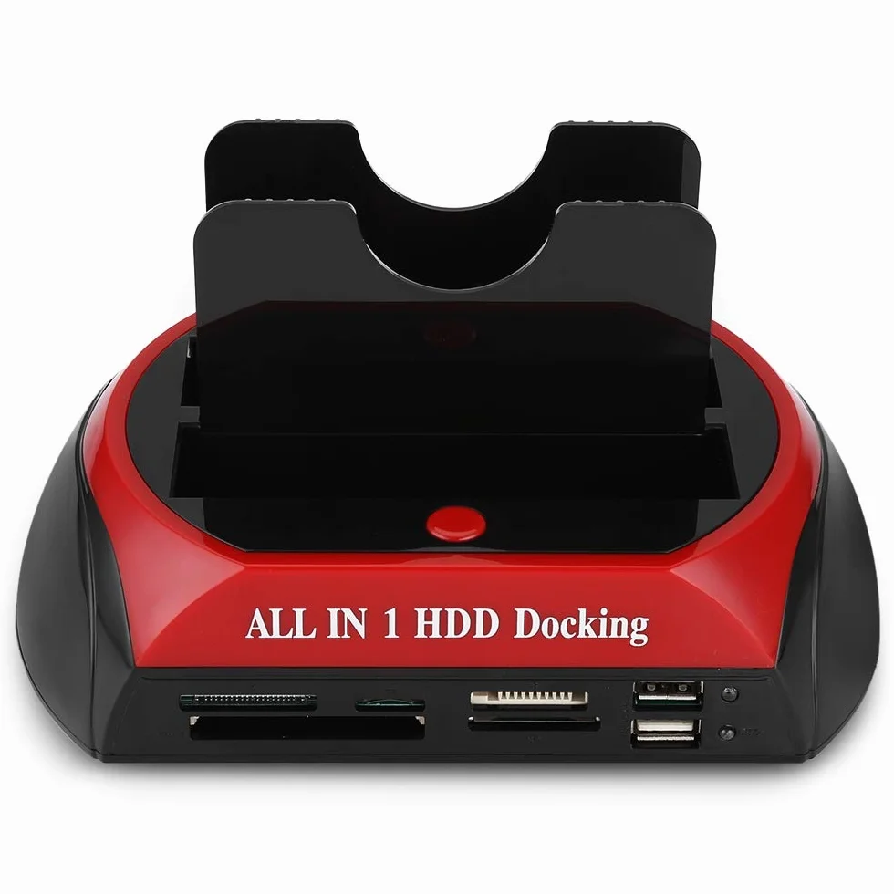 Docking Station Multifunzionale USB 2.0 HDD Supporta 2.5" 3.5" IDE SATA WLX-875