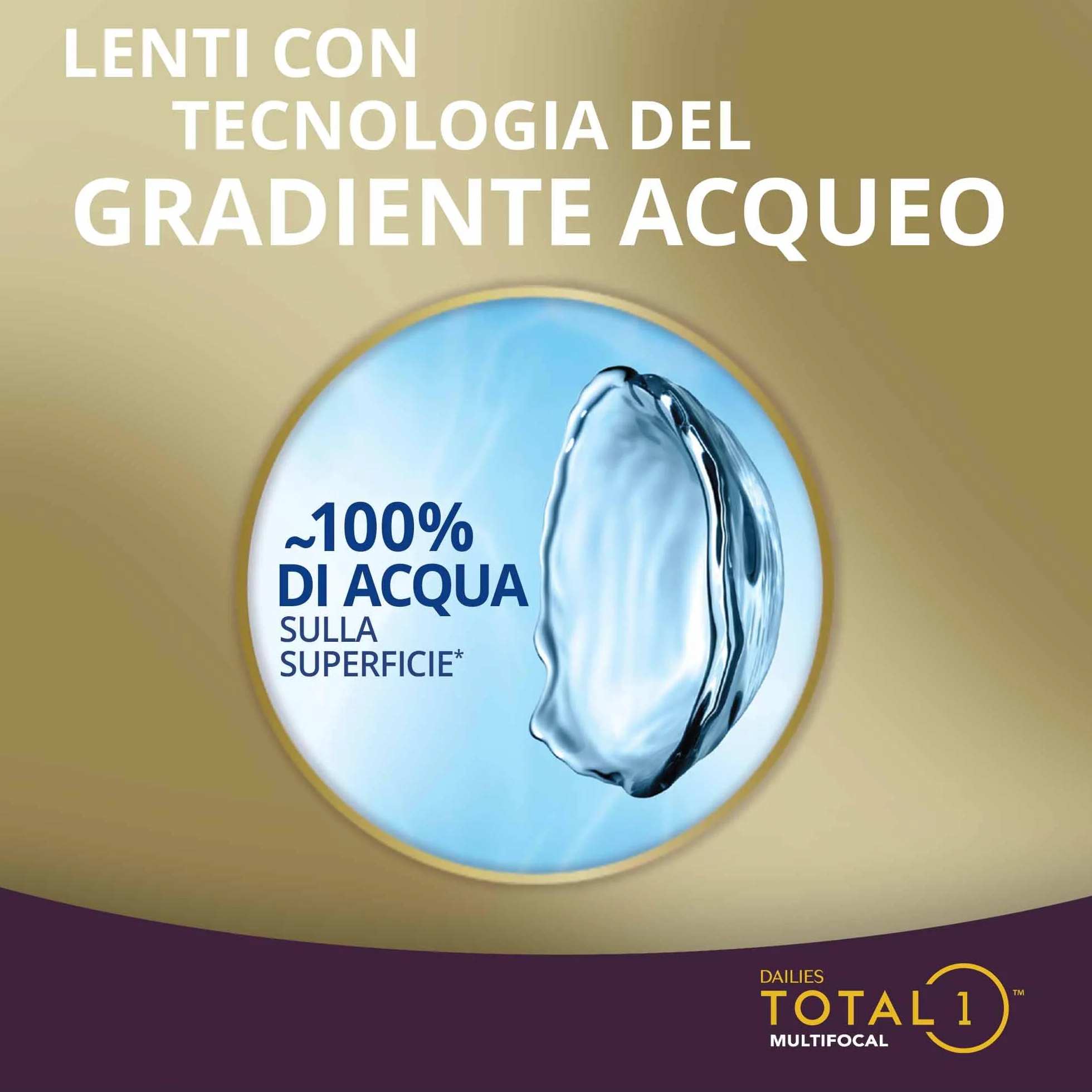 Dailies Total 1 Multifocal lenti a contatto giornaliere 30 lenti BC 8.5 DIA 14.1 ADD HIGH +02.00