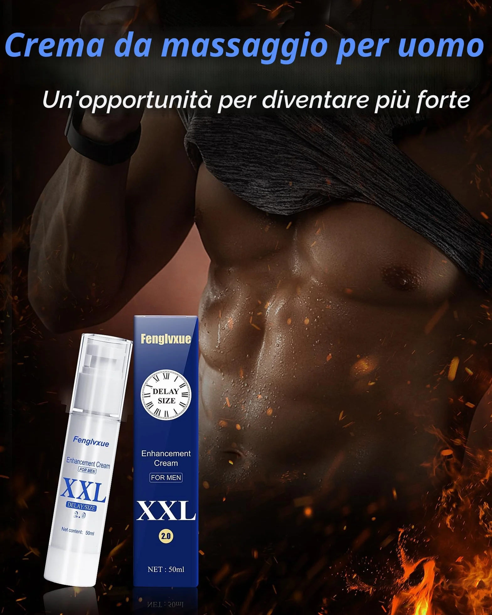 Crema per l'ingrandimento maschile 50ML