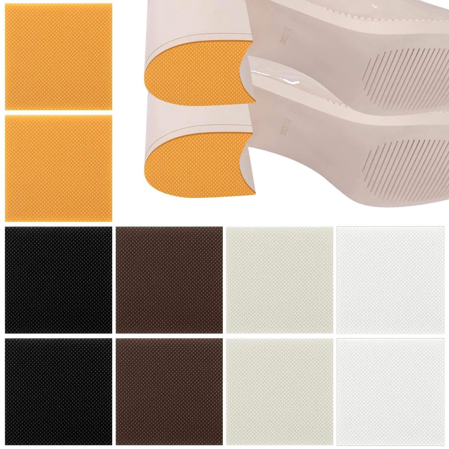 Scarpe col tacco alto kit riparazione suole antiscivolo protezioni punte cerotti spessi tacchi stivali suola quadrata