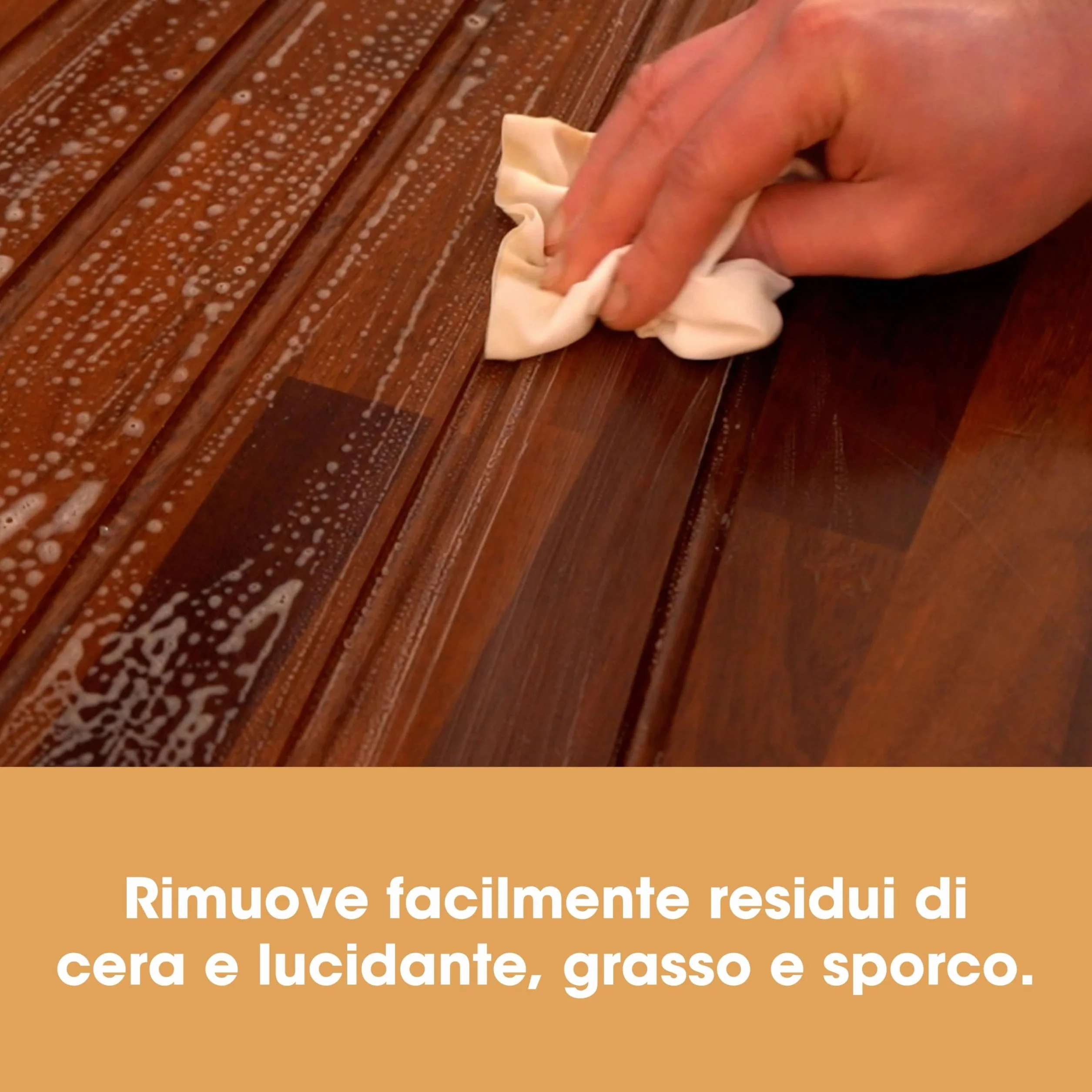 Furniture Clinic Detergente per Legno 5000ml - Pulisce Pavimenti in Legno, Rimuove Cera e Grasso