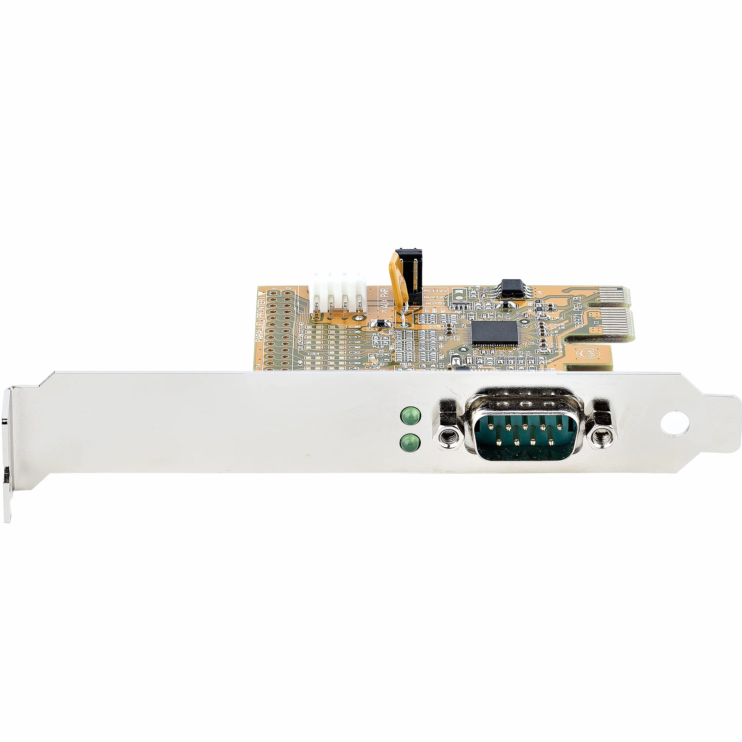 StarTech.com Scheda seriale PCI Express a 1 porta; Scheda di interfaccia seriale da PCIe a RS232 (DB9), Scheda PCIe con 16C1050 UART con ritenzione COM, Windows e Linux (11050-PC-SERIAL-CARD)