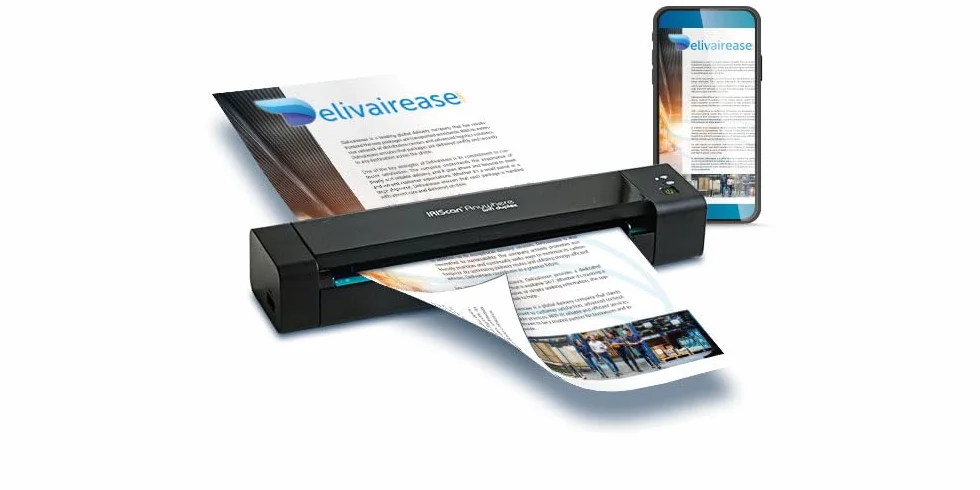 IRIScan Anywhere 15PPM duplex WIFI Bateria scanner portatile A4 v6pro scanner documenti PDF