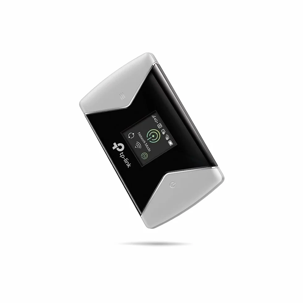 TP-Link M7450 Mobile Router 4G+ LTE Cat6 300Mbps Dual Band Wi-Fi SIM Card Display a Colori 15 ore