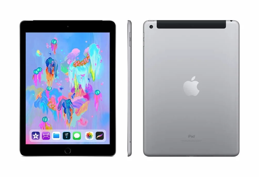 Apple iPad 2018 9.7 pollici Wi-Fi Cellulare 128GB Grigio Siderale Ricondizionato