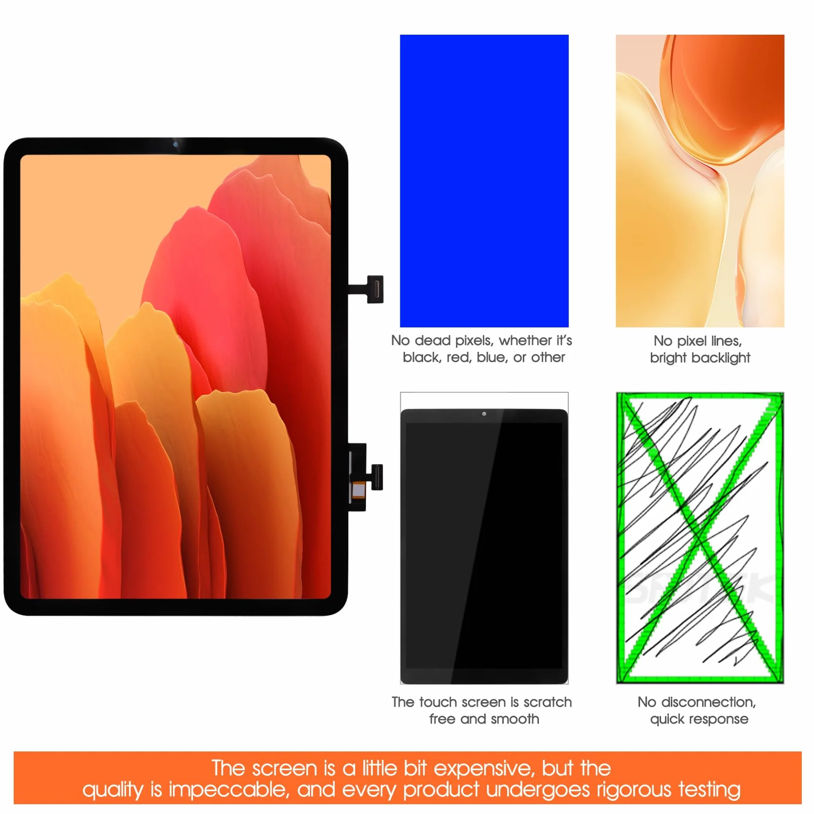 Per iPad Air 4 Touch Screen per iPad Air4 10.9 pollici schermo per iPad Air 4th Generation A2324 A2072 A2325 A2316 digitalizzatore schermo nero