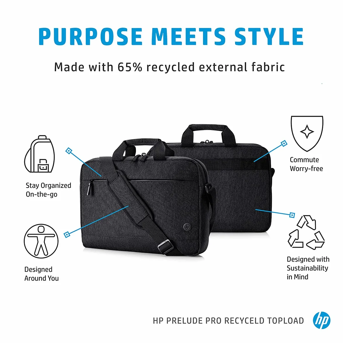 Hewlett Packard 1X645AA borsa per notebook 39,6 cm (15.6") Valigetta ventiquattrore Nero