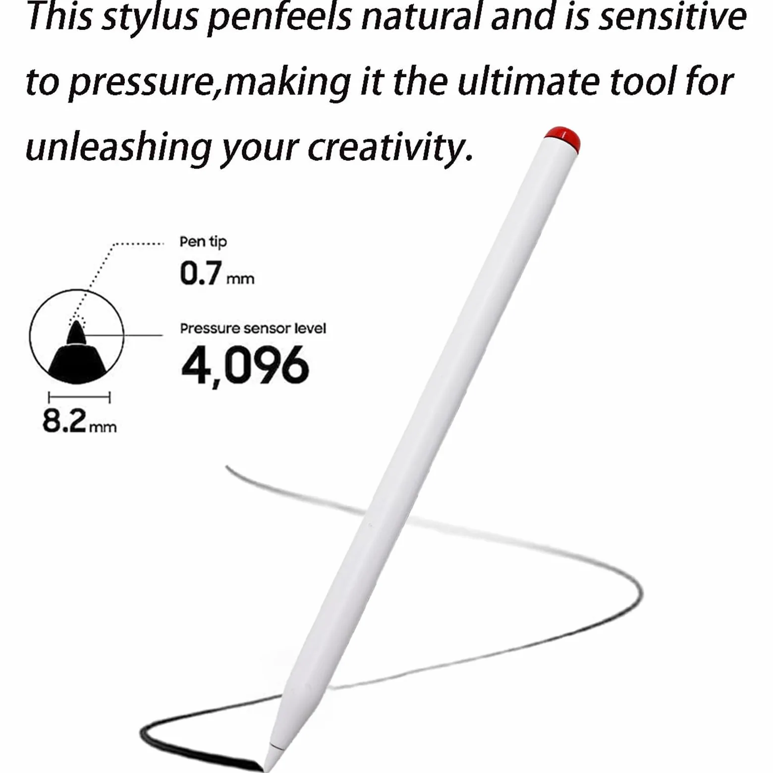 Active Stylus compatibile con BOOX Palma2 Pro Pen, StylusPen compatibile con BOOX InkSense Plus Active Stylus, penna per Go Color 7 Gen II per Go 7 [non per GoColor7 Gen I]