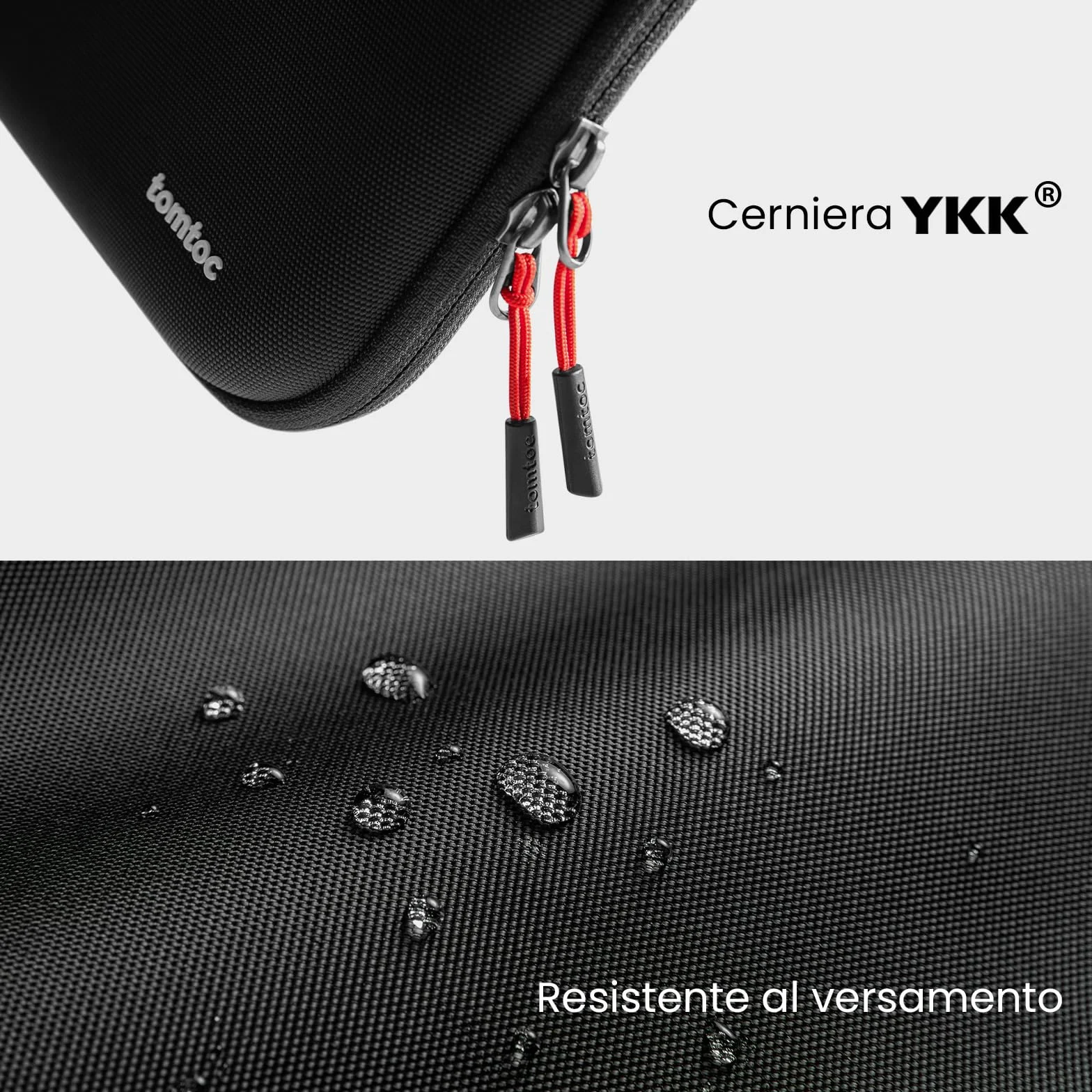 tomtoc Custodia per 13 Pollici Tablet per iPad Air M4/M3/M2 2026-2024 & iPad Pro 13" M5/M4, iPad Pro 12,9", Custodia Rigida EVA per Magic Keyboard/Smart Keyboard/Adattatore/Cavo/Hub USB/Apple Pencil