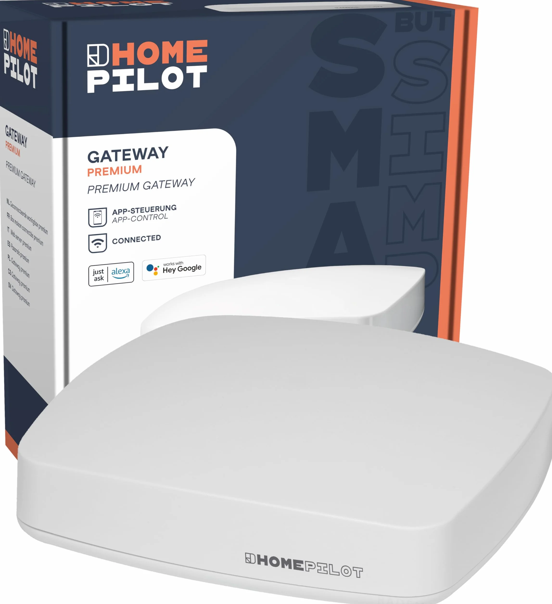 Home Pilot Gateway premium centrale smart home Matter-Bridge compatibile Apple Alexa Google Assistant