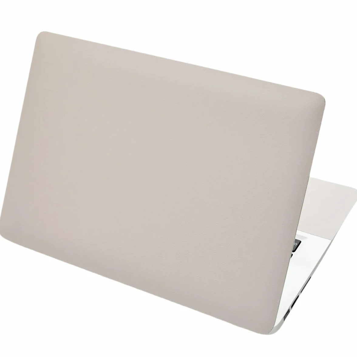Adesivo per Laptop 15-15,6 Pollici, Pellicola in Vinile Riutilizzabile per Coprire Laptop da 13, 13,3, 14, 15,4 Pollici, Decorativo, Antigraffio, Impermeabile (066 Bianco Crema)