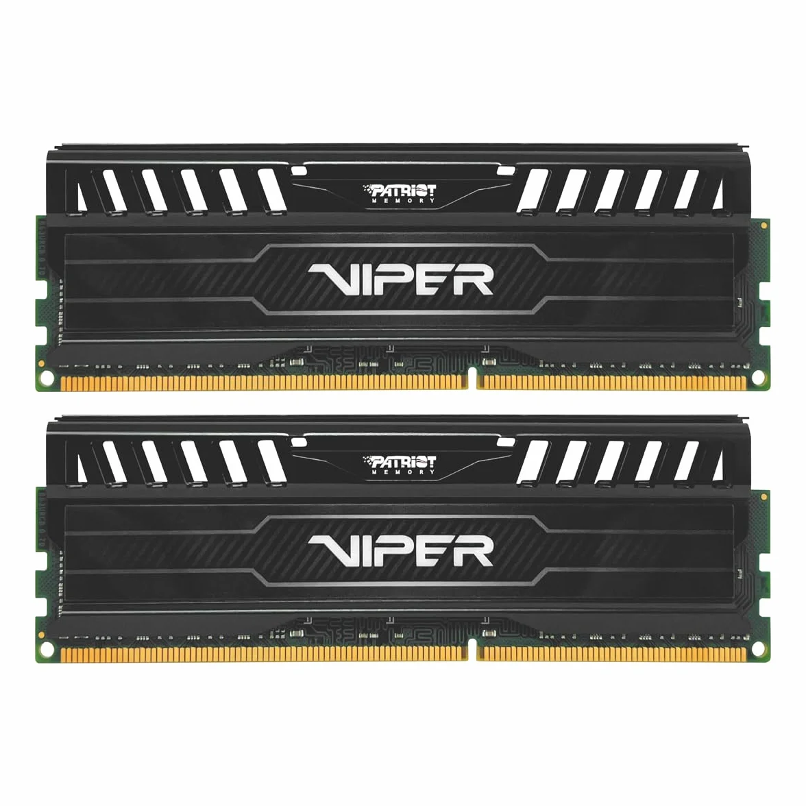 Patriot Memory Viper 3 Black Mamba DDR3 1600 16GB (2x8GB) C9 Kit Memoria Gaming XMP 1.3 Nero PV316G160C9K