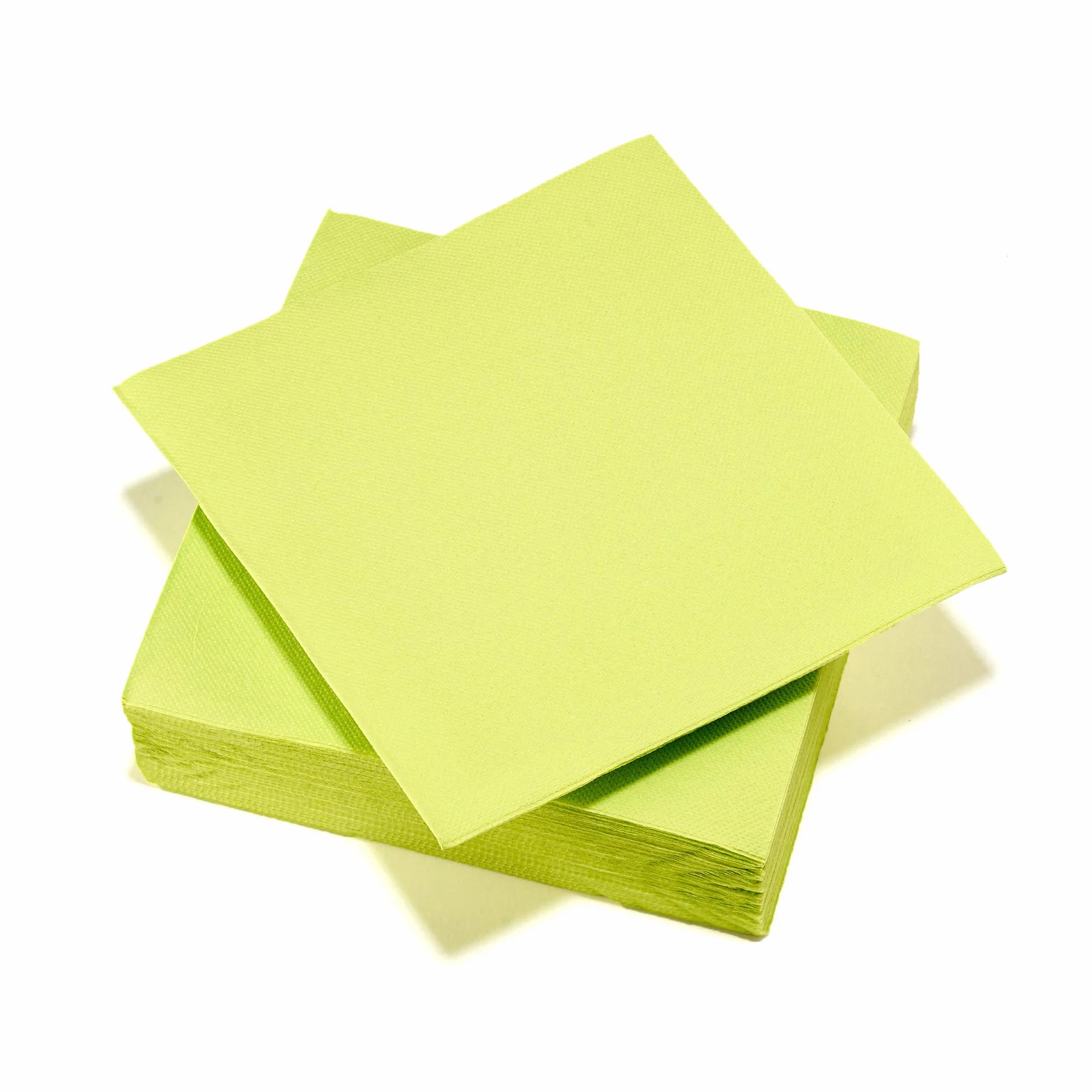Le Nappage Tovaglioli Tex Touch 38 x 38 cm Verde Anice Ovatta di Cellulosa