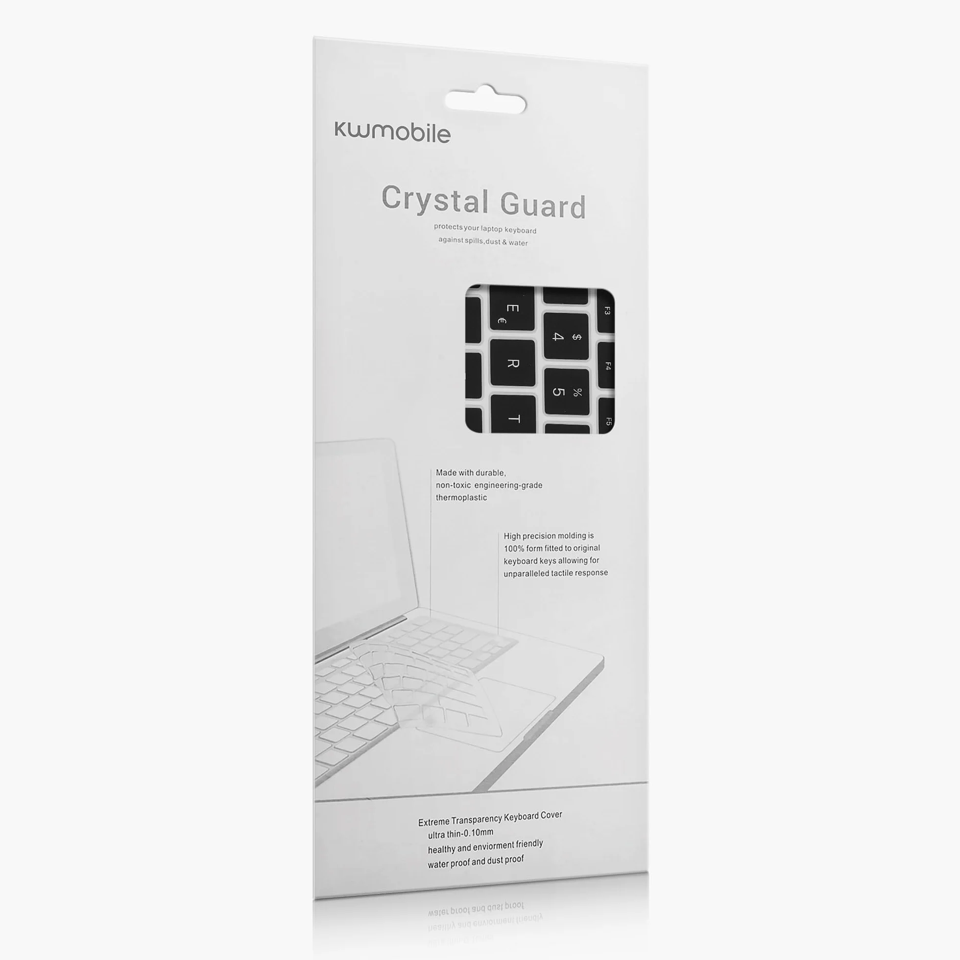 kwmobile Protezione Tastiera Italiana Compatibile con Apple MacBook Air 13 M4 2025 A3240 - Cover Tastiera Italiano - Copertina Silicone Nero