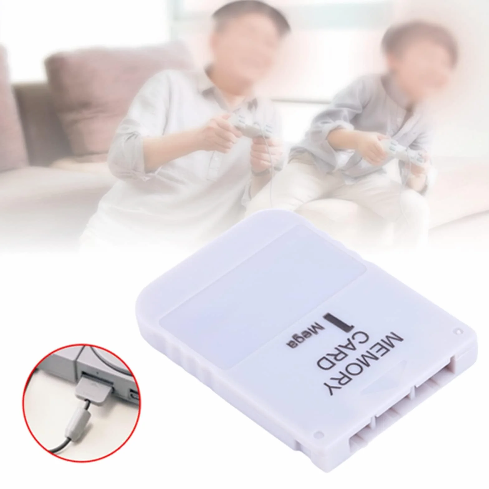 Memory Card da 1 MB per, Scheda di Memoria per 1 Gioco,