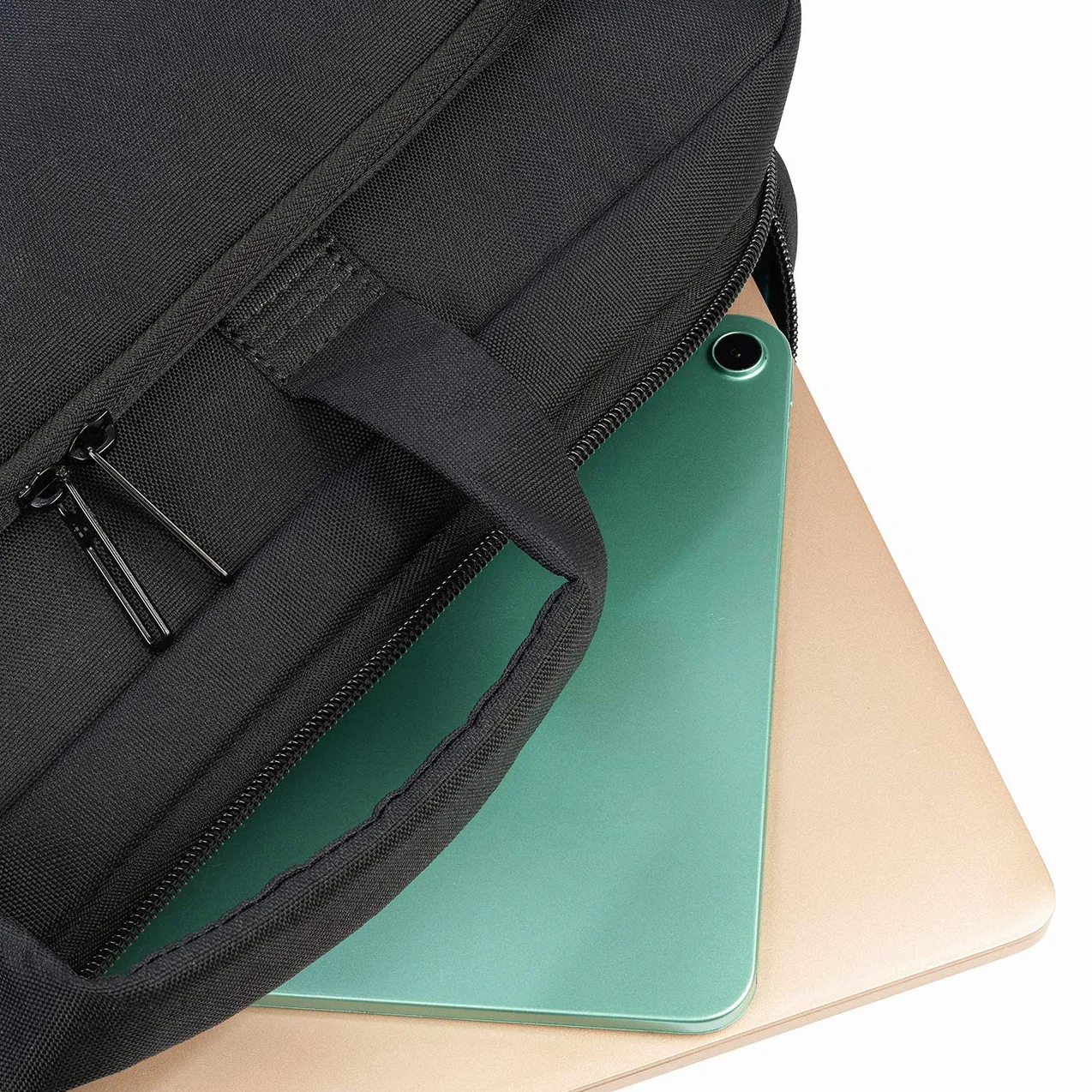 Tucano Star - Borsa per PC Portatile Compatibile con MacBook PRO, con Tracolla, aggancio Trolley, per Lavoro Ufficio università Viaggi