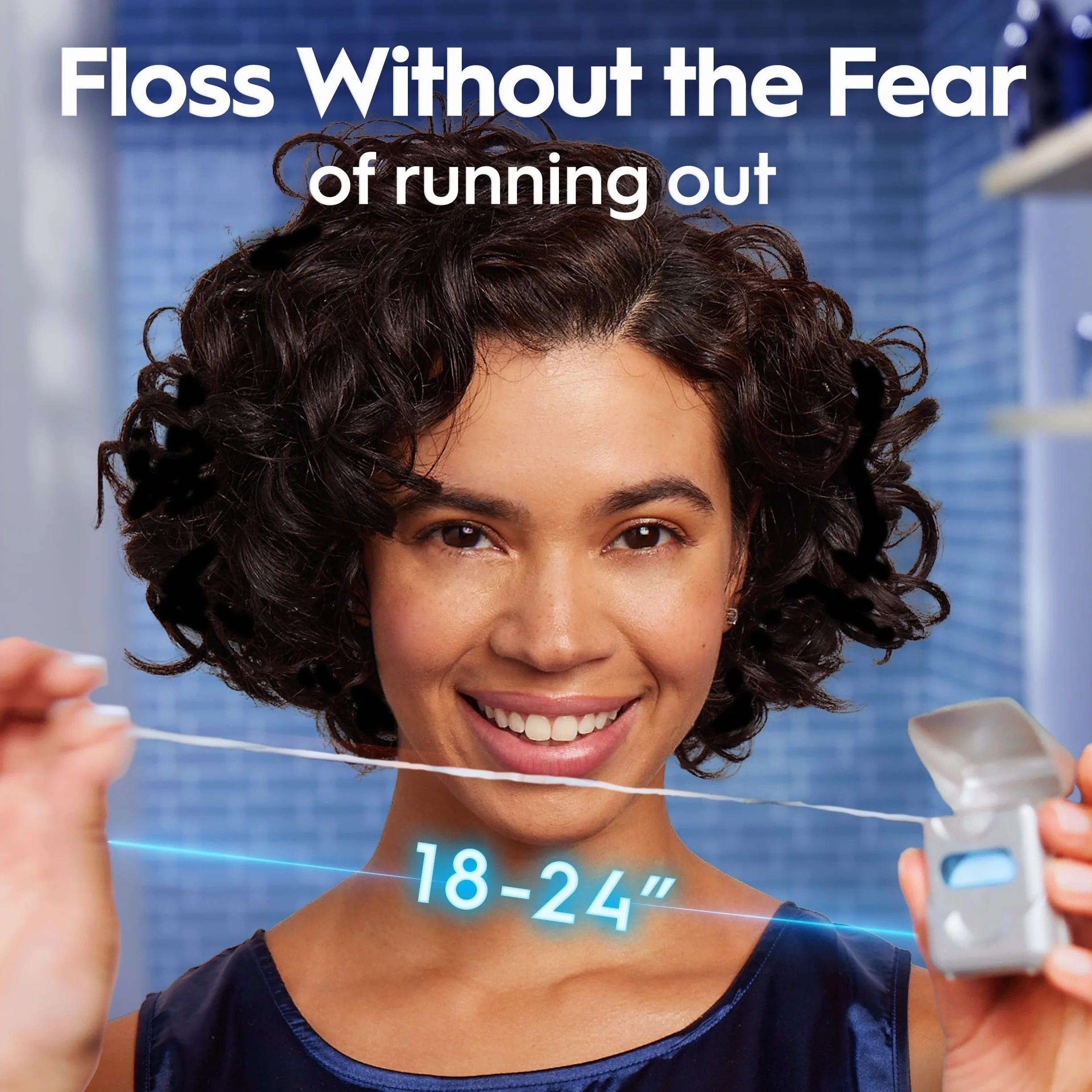 Oral-B Glide Pro-Health Deep Clean Filo Interdentale Menta Fredda 40 m Confezione da 2