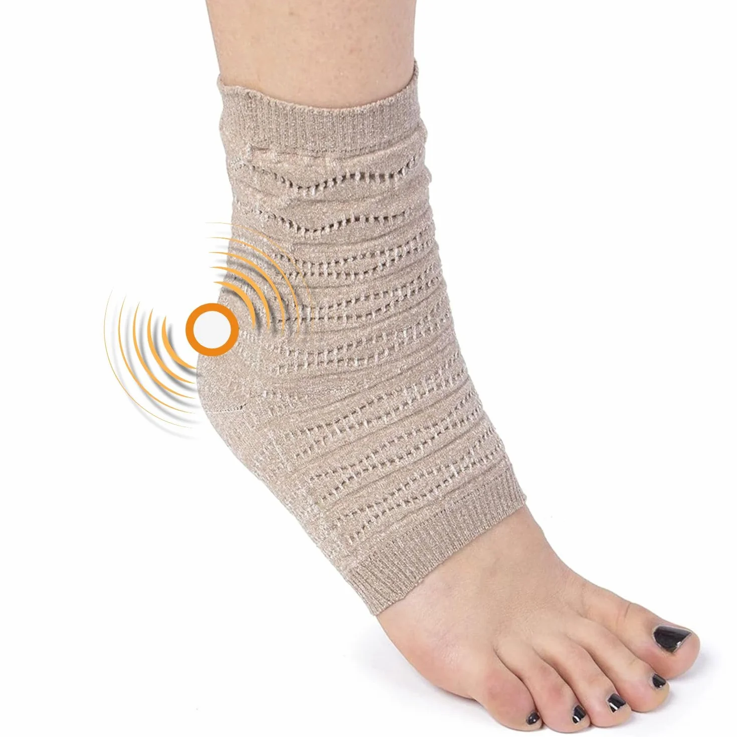 Cavigliera Ortopedica Elettro Magnetoterapia Spikenergy Fascia Elastica Caviglia Distorsione Fascite Plantare Dispositivo Medico Made in Italy