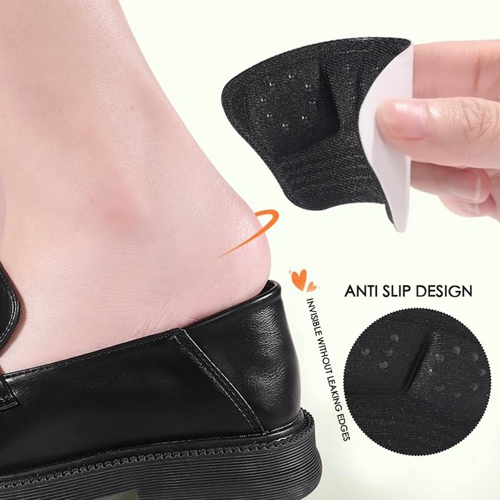 Cuscini per Tallone 4mm Autoadesivi per Scarpe, Antiscivolo e Antistropiccio