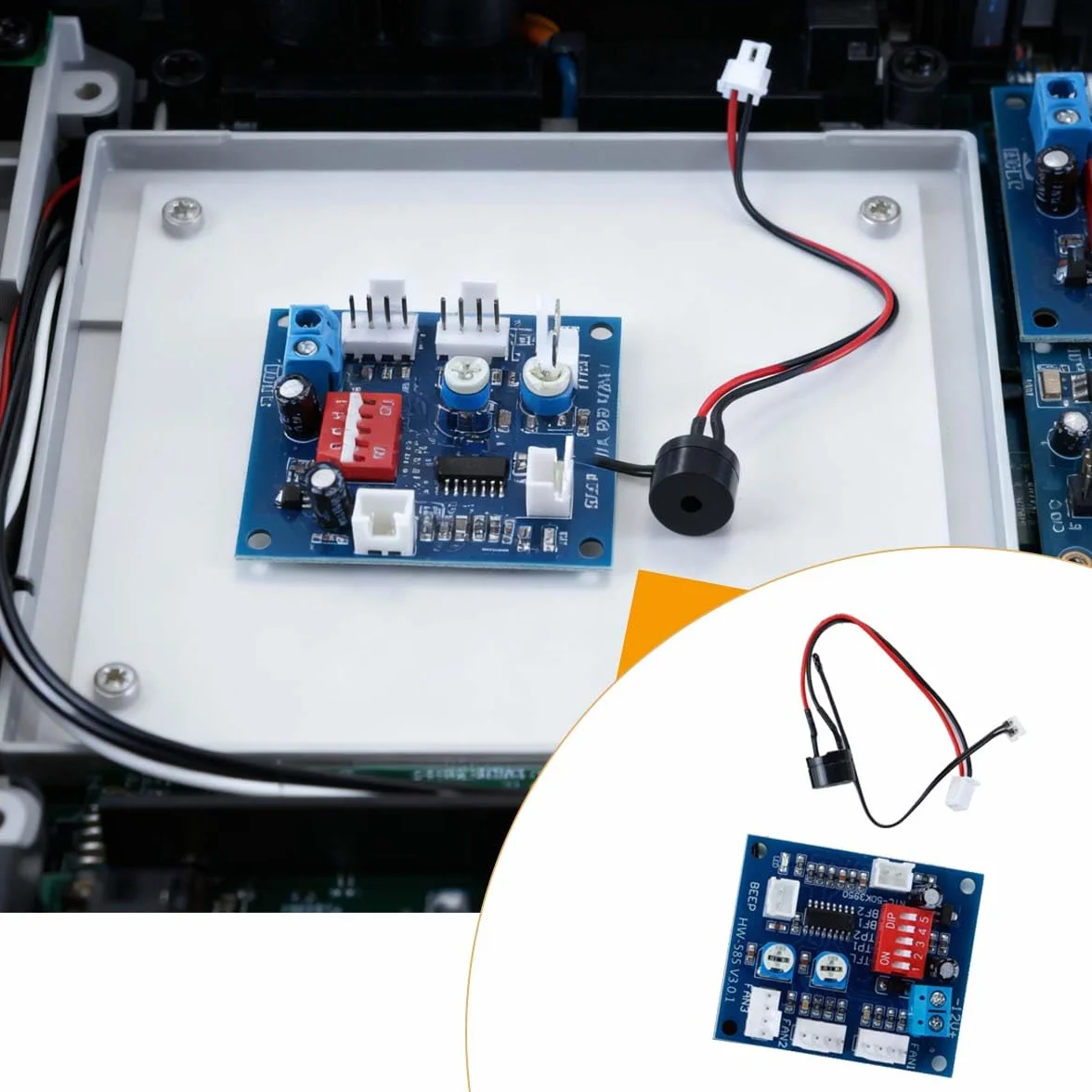Modulo regolatore di velocità ventola PWM 4 fili 12V CC per PC