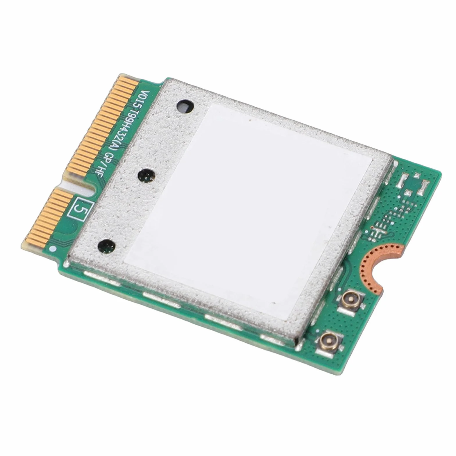 SIXRUN QCNCM865 Modulo Adattatore WiFi 7, Scheda di Rete Wireless M.2 NGFF, PCB Tripla Banda 2,4 GHz 5 GHz 6 5,8 Gbps 2x2 MU MIMO per 11 PC Laptop Gaming Streaming